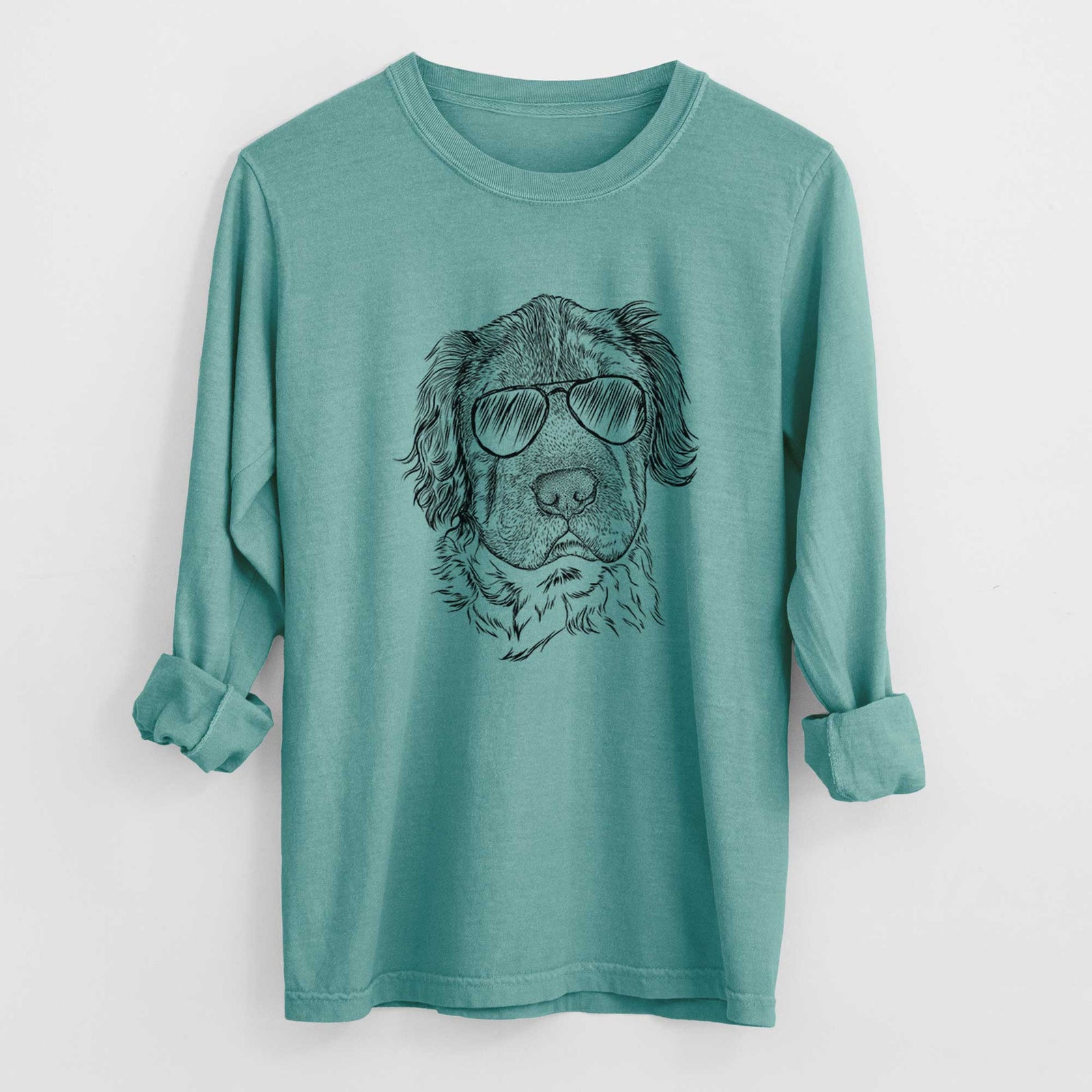 Aviators Rex the Mini Hippo - Heavyweight 100% Cotton Long Sleeve