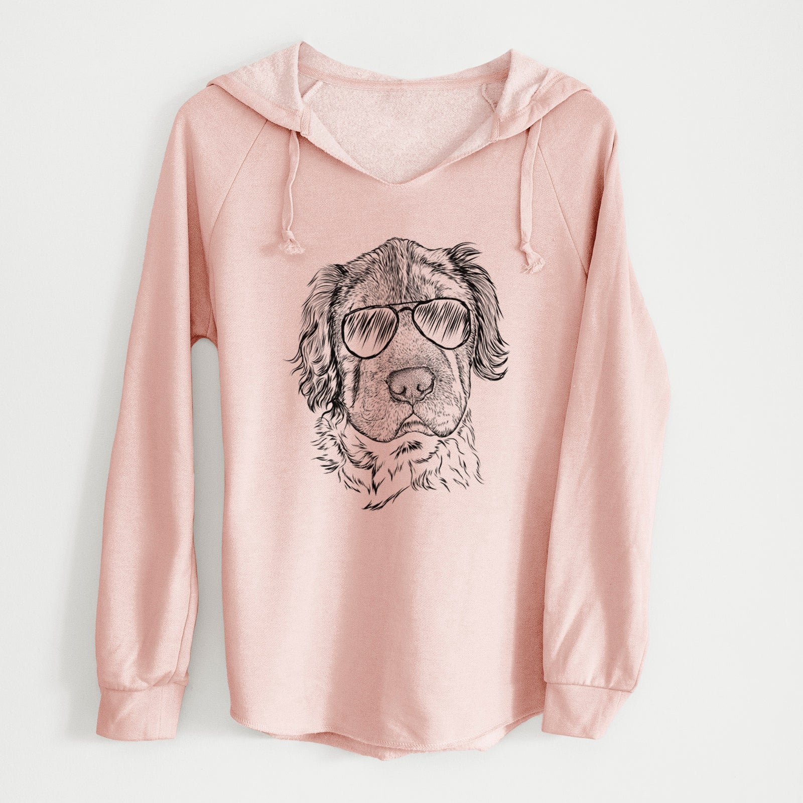 Aviator Rex the Mini Hippo - Cali Wave Hooded Sweatshirt