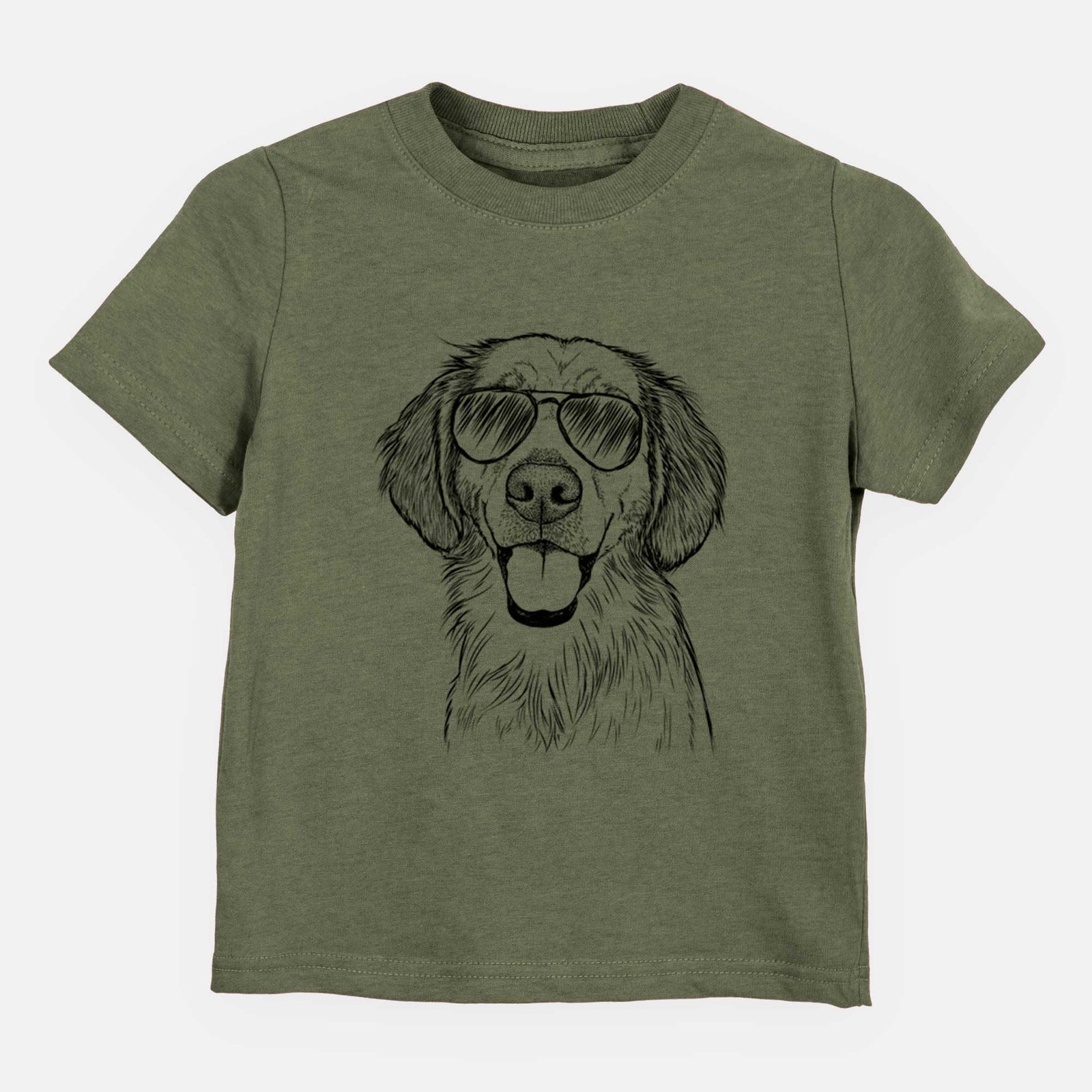 Aviator Riley the Golden Retriever - Kids/Youth/Toddler Shirt