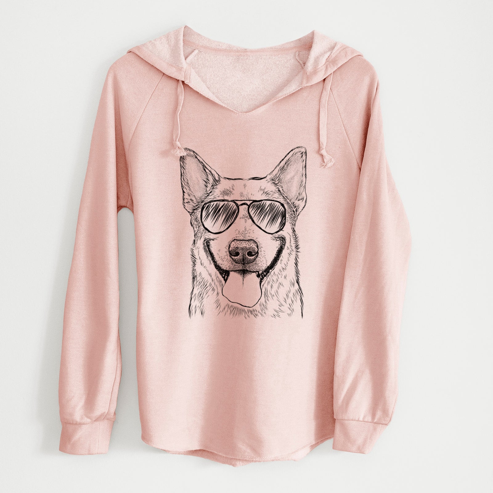 Aviator Rio the Australian Cattle Dog - Cali Wave Hooded Sweatshirt