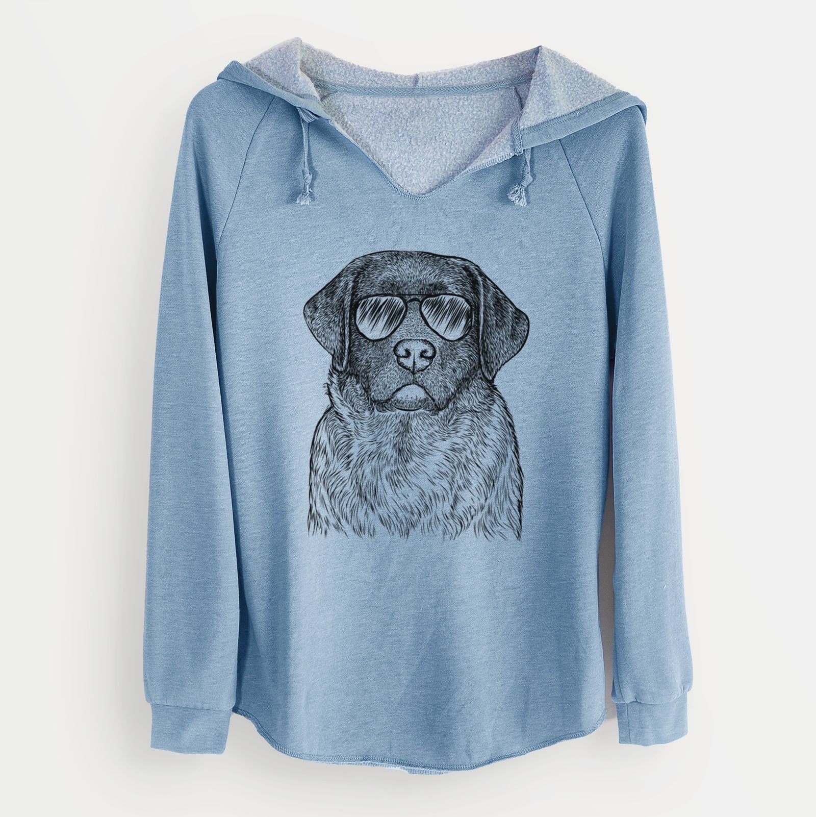 Aviator River the English Labrador Retriever - Cali Wave Hooded Sweatshirt