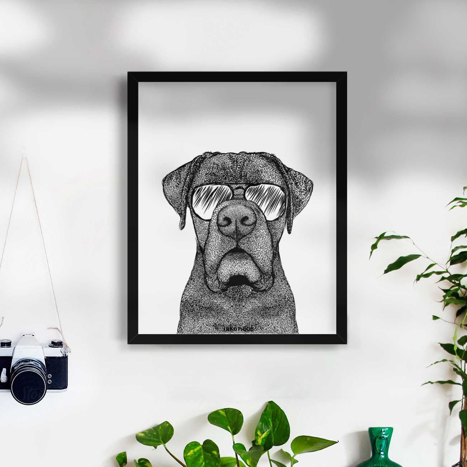 Rocco the Cane Corso Art Print