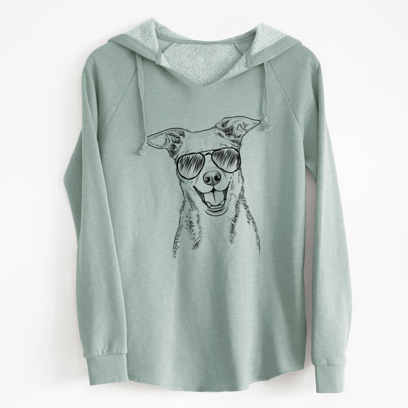 Aviator Rocco the Mixed Breed - Cali Wave Hooded Sweatshirt