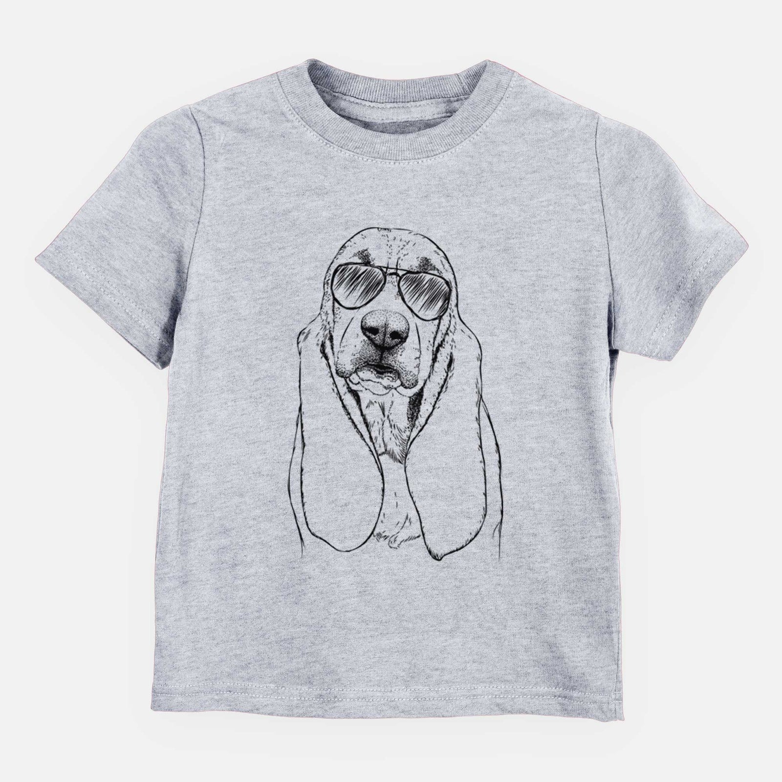 Aviator Rolo the Basset Hound - Kids/Youth/Toddler Shirt