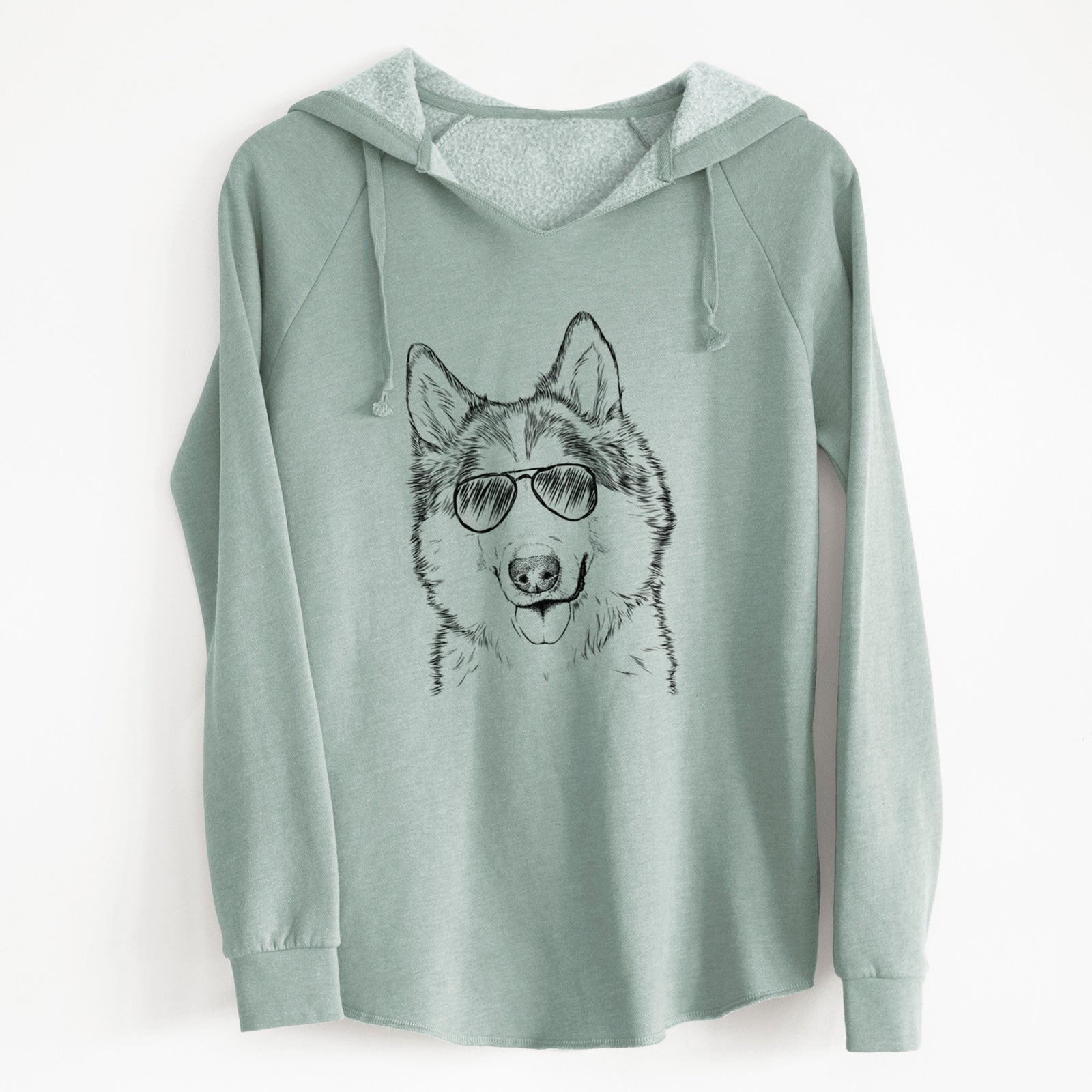 Aviator Roshi the Mixed Breed - Cali Wave Hooded Sweatshirt