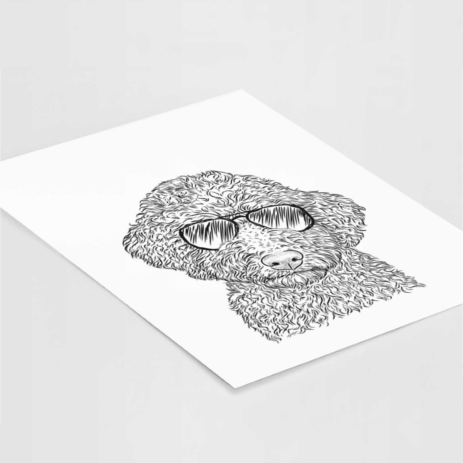 Ross the Lagotto Romagnolo Art Print
