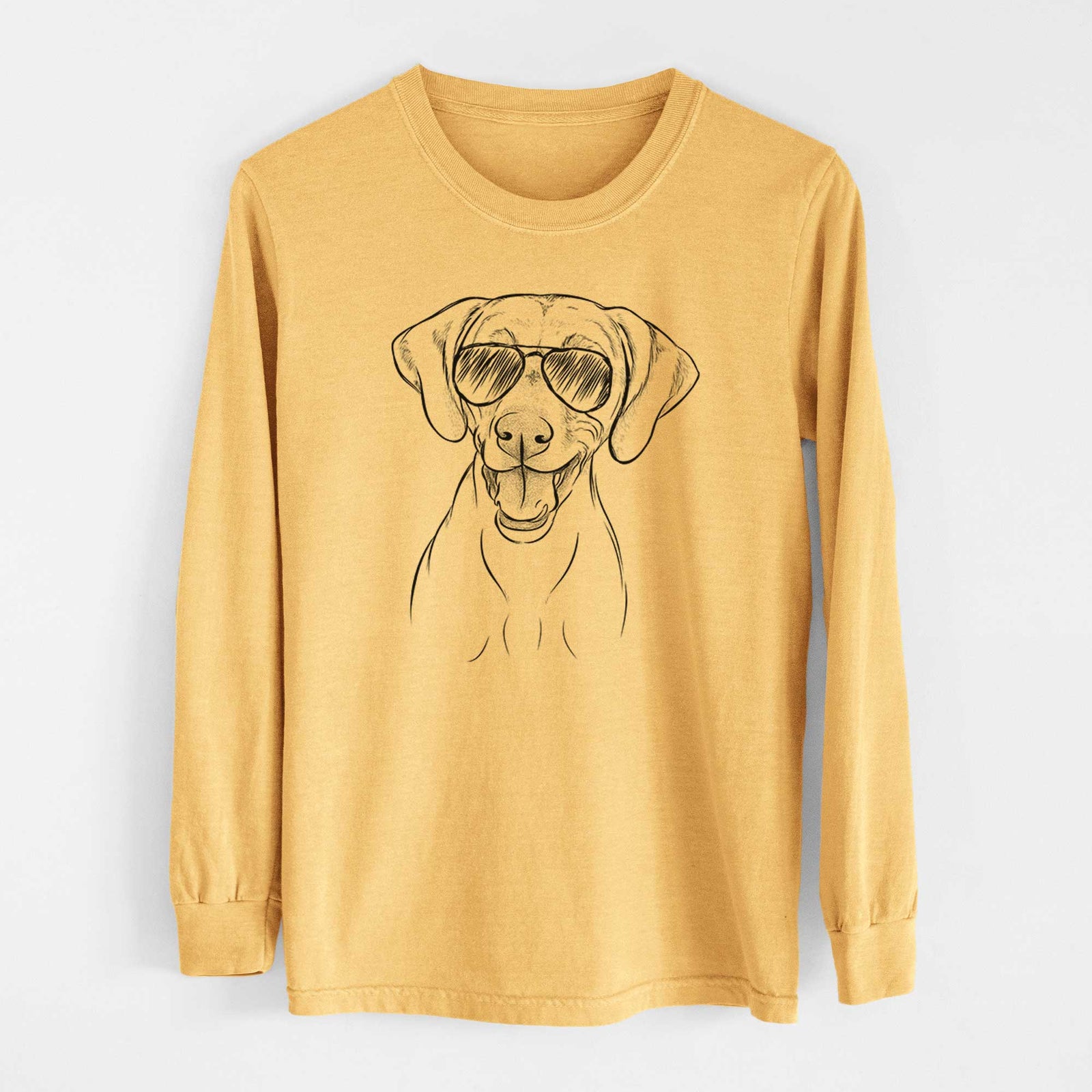 Aviators Ruby the Vizsla - Heavyweight 100% Cotton Long Sleeve