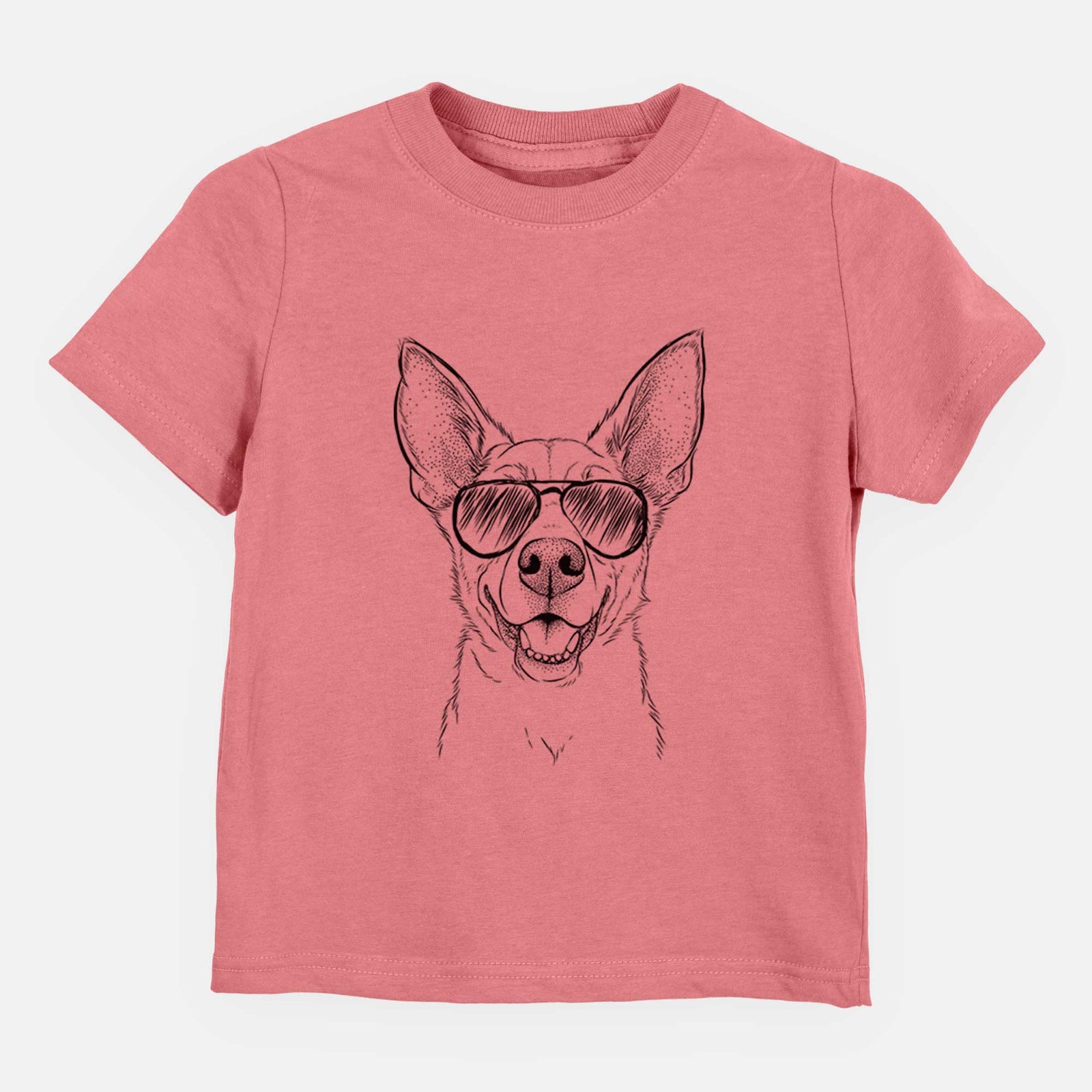 Aviator Rumley the Kelpie Mix - Kids/Youth/Toddler Shirt