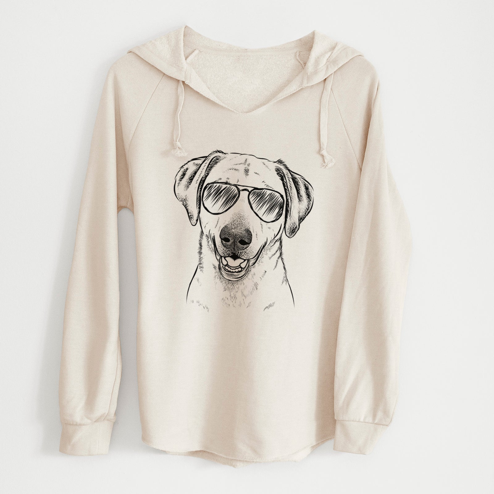 Aviator Rusty the Labrador Retriever - Cali Wave Hooded Sweatshirt