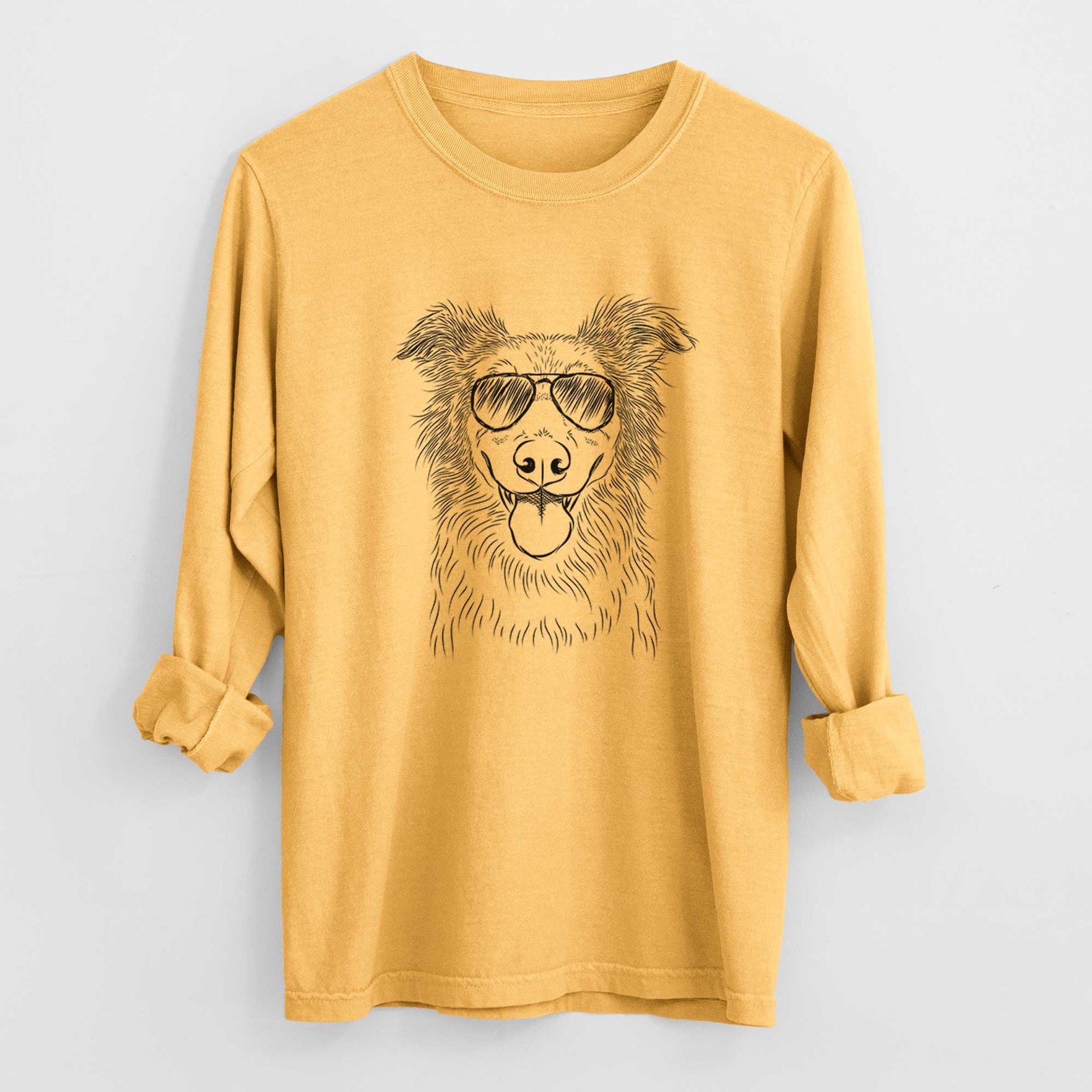 Aviators Ruxtin the Mixed Breed - Heavyweight 100% Cotton Long Sleeve