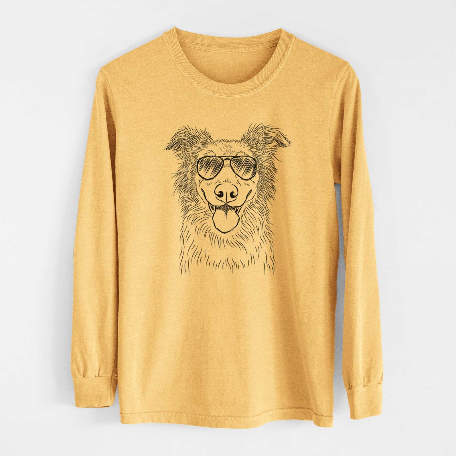 Aviators Ruxtin the Mixed Breed - Heavyweight 100% Cotton Long Sleeve