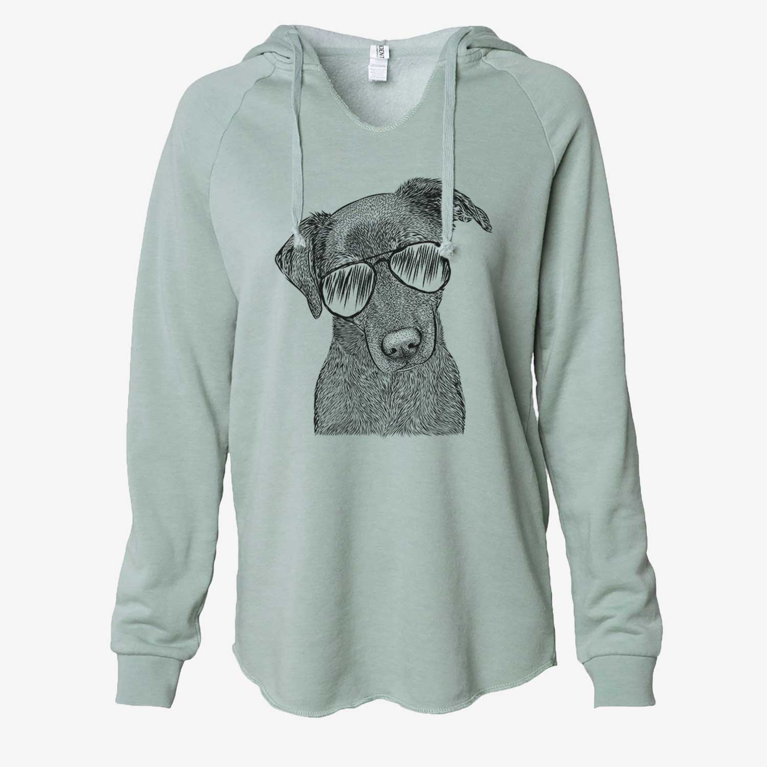 Sadie the Whipador - Cali Wave Hooded Sweatshirt