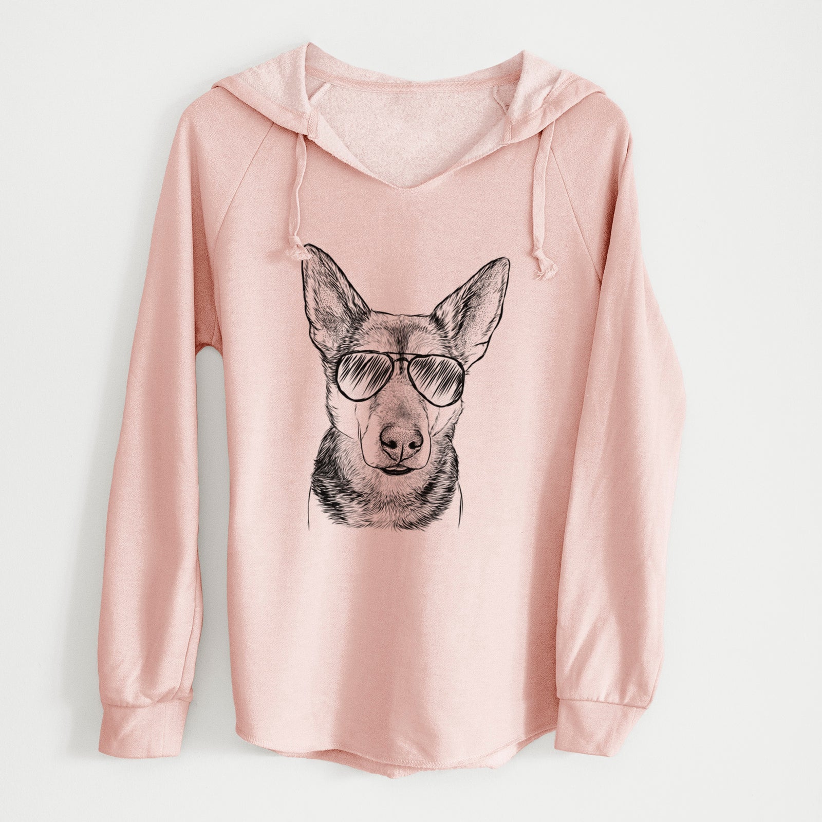 Aviator Sammie the Mixed Breed - Cali Wave Hooded Sweatshirt