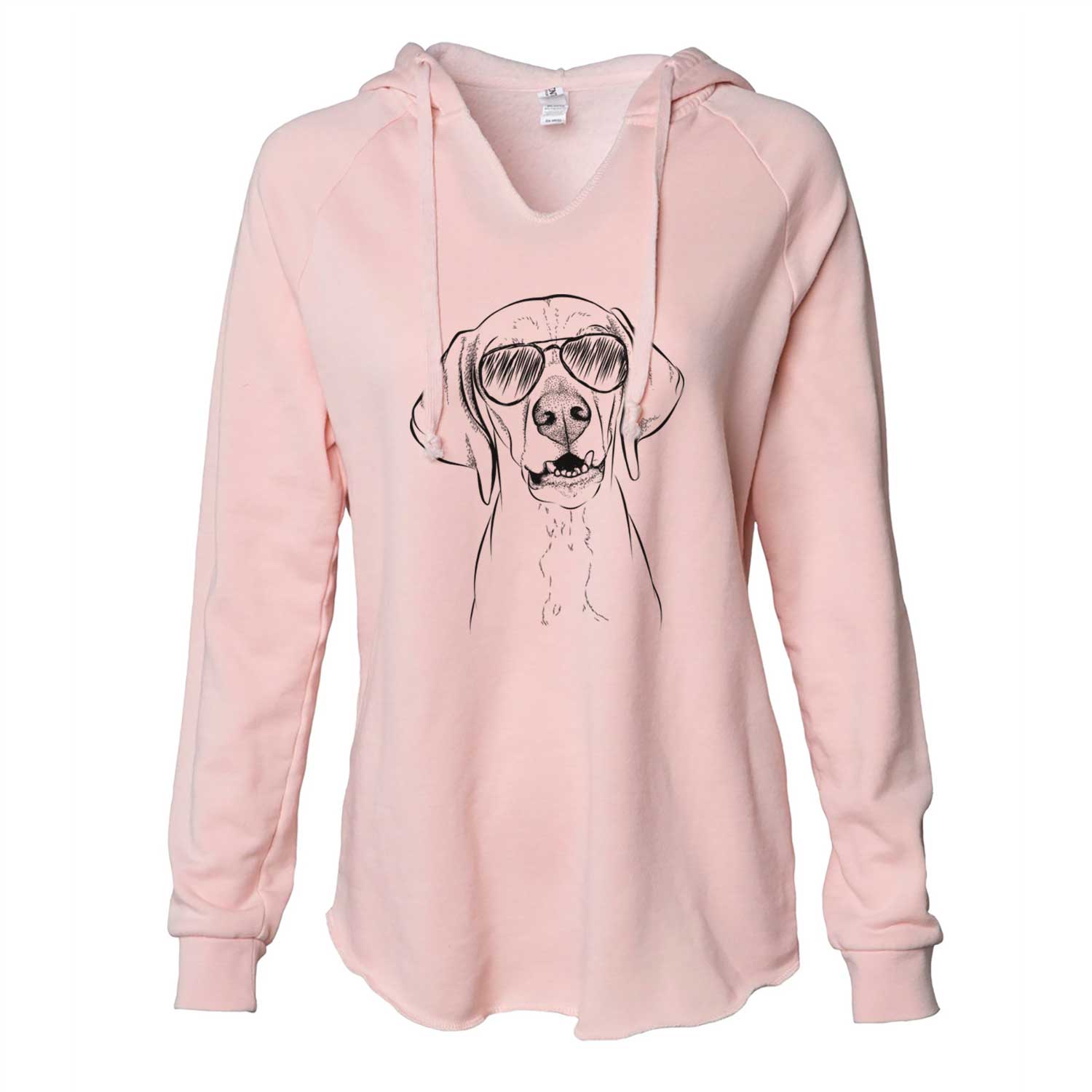 Sarge the Vizsla - Cali Wave Hooded Sweatshirt