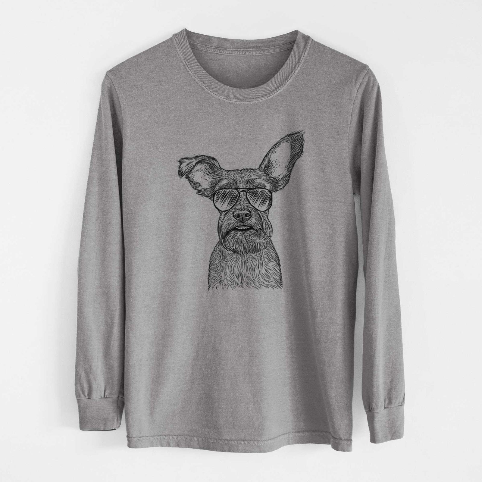 Aviators Sawyer the Snorkie - Heavyweight 100% Cotton Long Sleeve