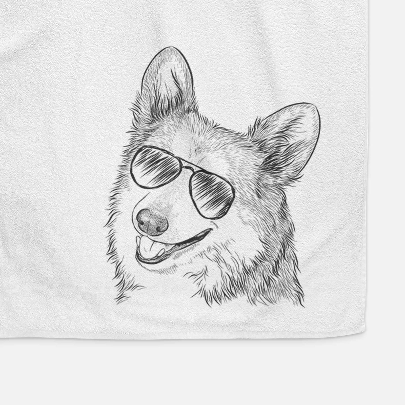 Scout the Pembroke Welsh Corgi Decorative Hand Towel