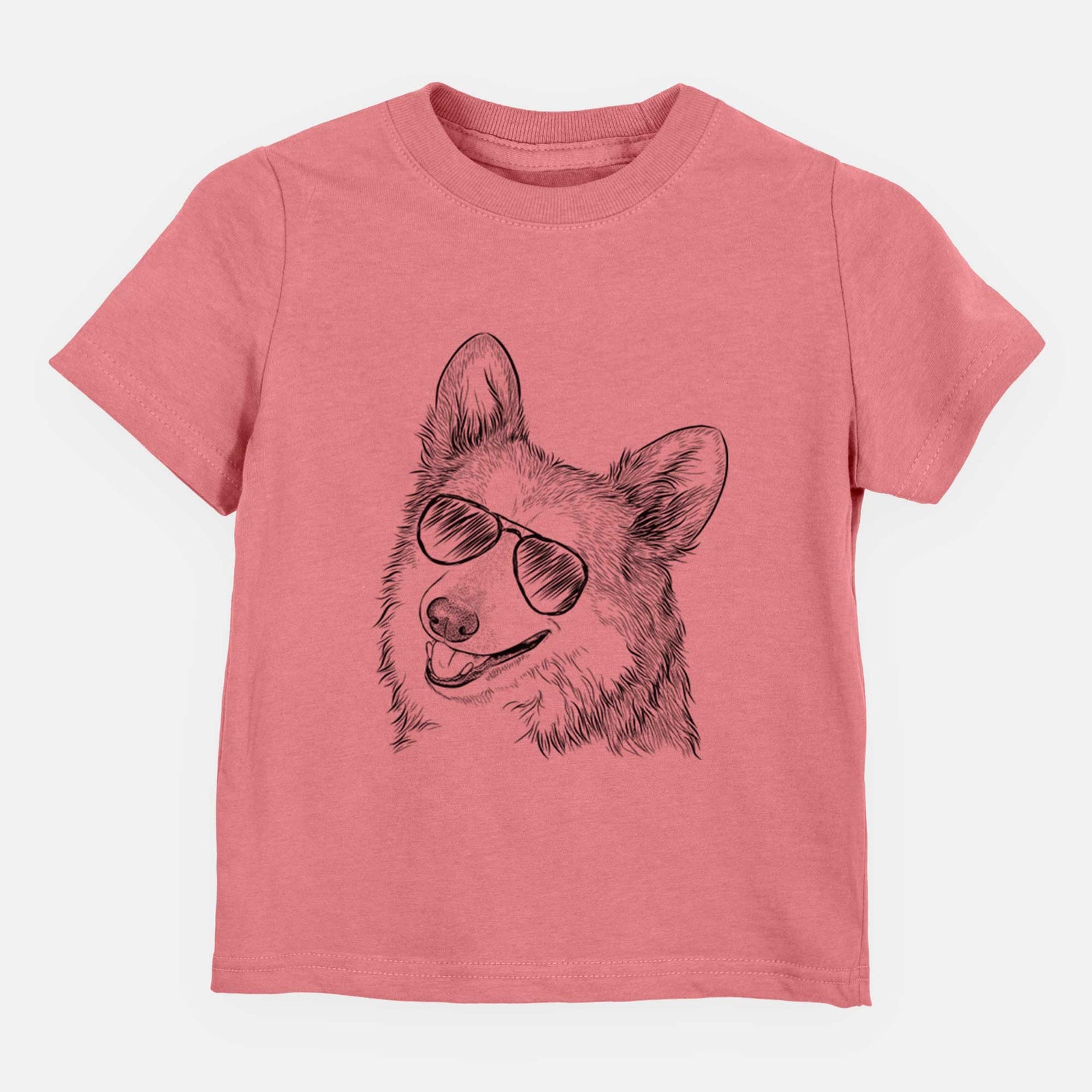 Aviator Scout the Pembroke Welsh Corgi - Kids/Youth/Toddler Shirt