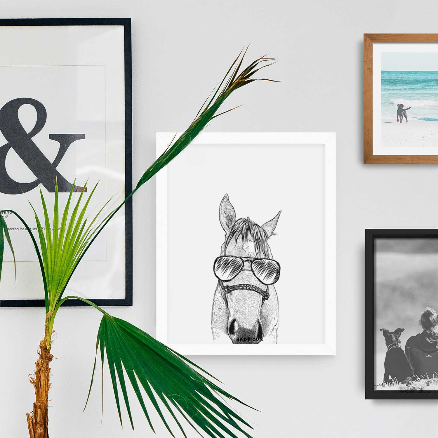 SeaBee the Quarter Horse Art Print