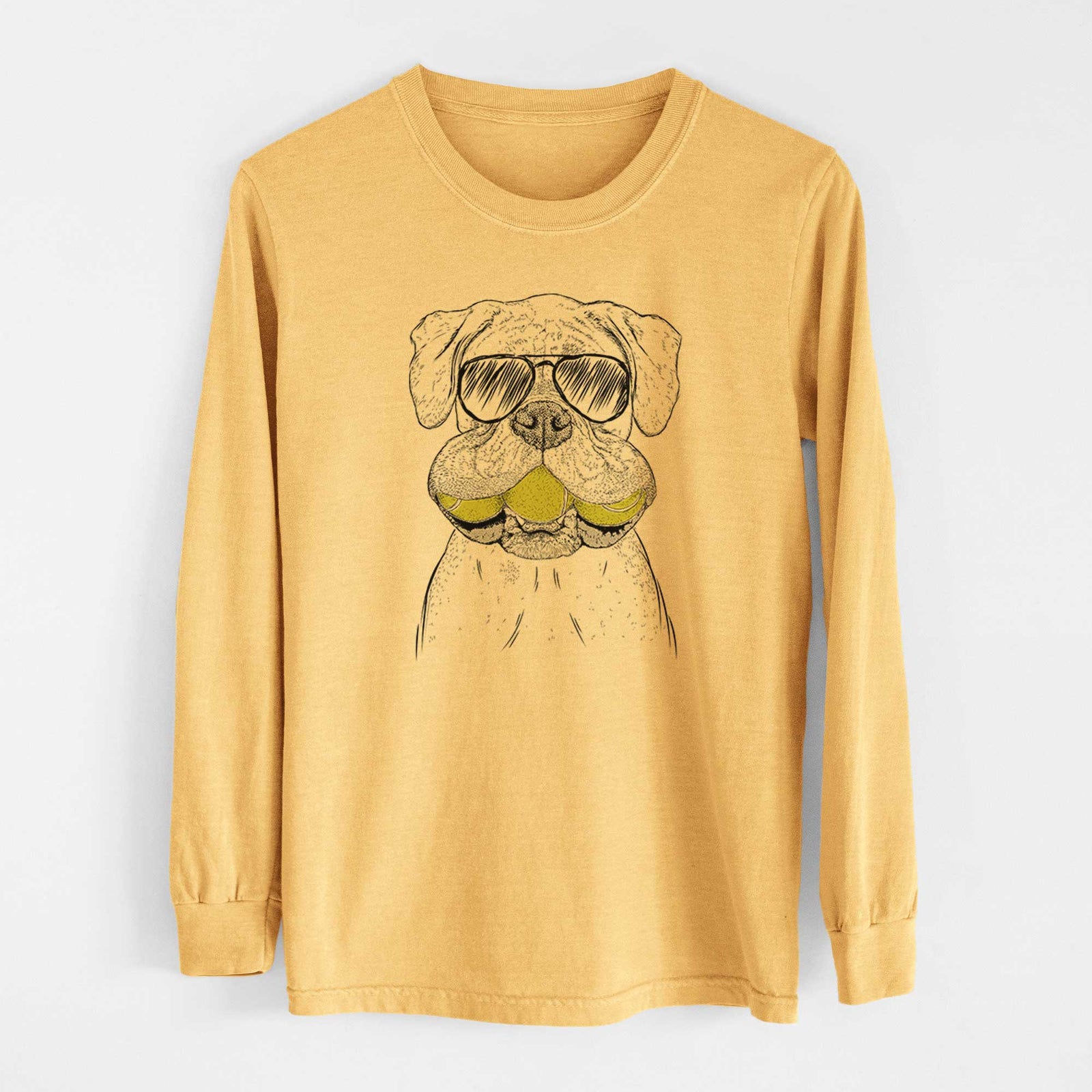 Aviators Seamus the Boxer - Heavyweight 100% Cotton Long Sleeve