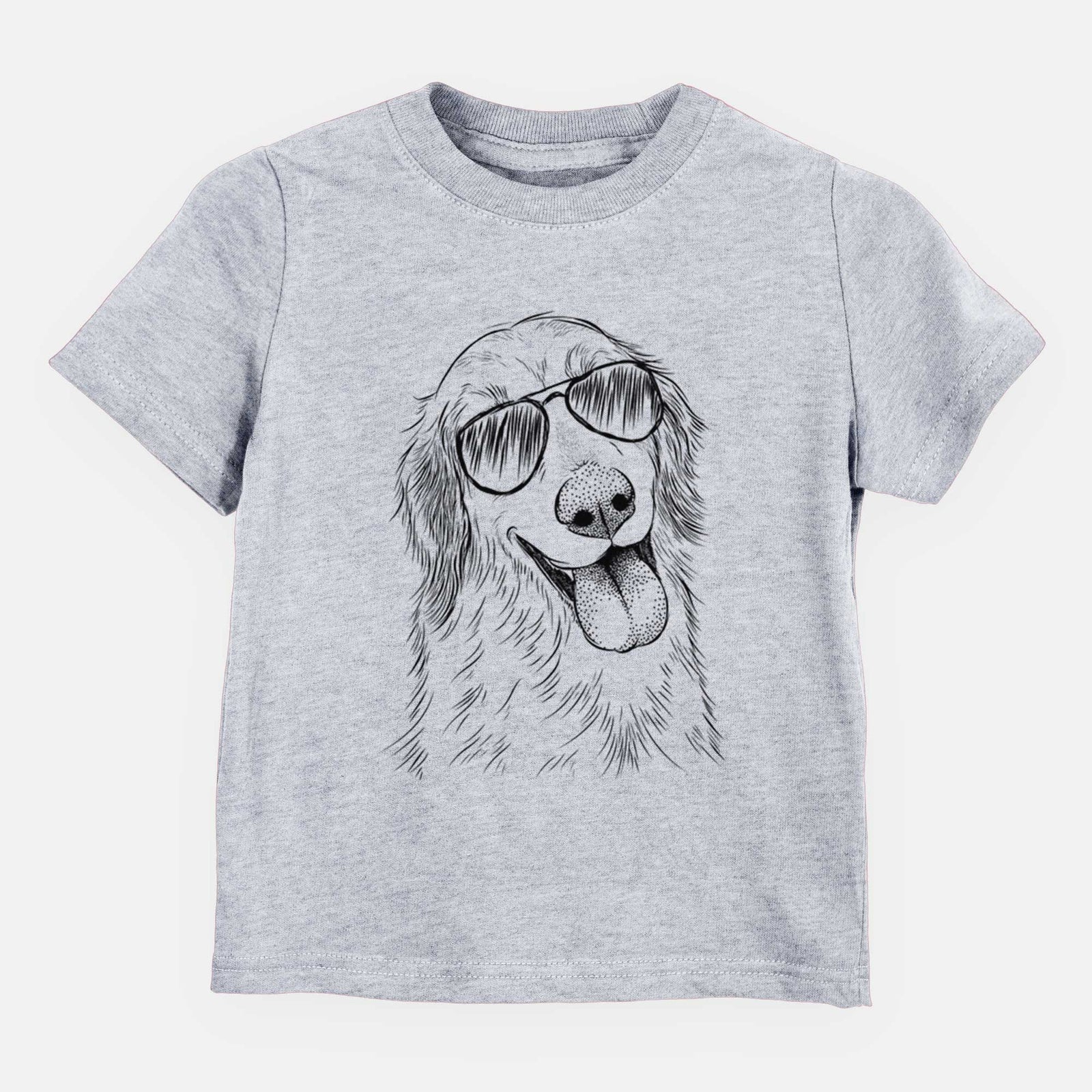 Aviator Shelby the Golden Retriever - Kids/Youth/Toddler Shirt