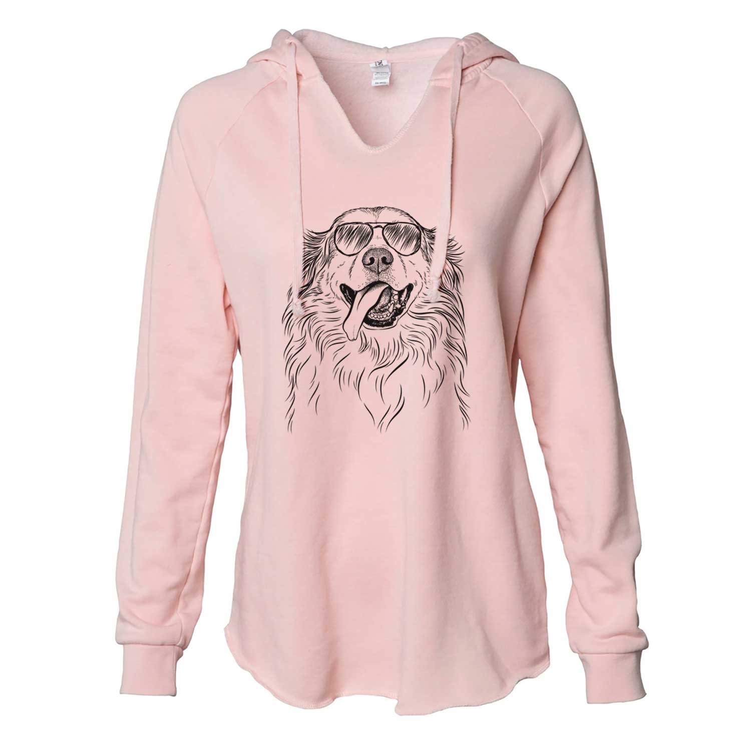 Shooter the Golden Retriever - Cali Wave Hooded Sweatshirt