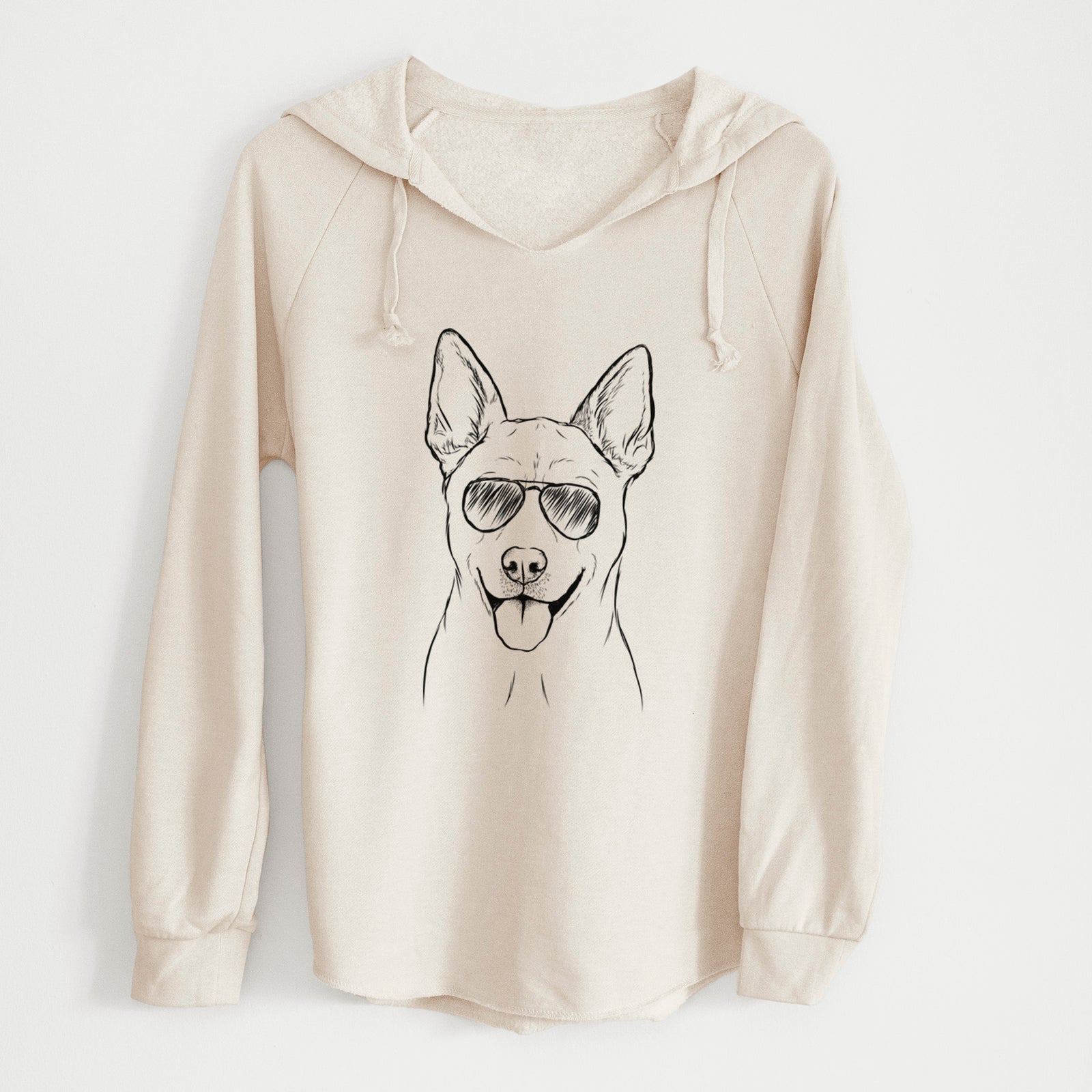 Aviator Silly Lilly the Mixed Breed - Cali Wave Hooded Sweatshirt