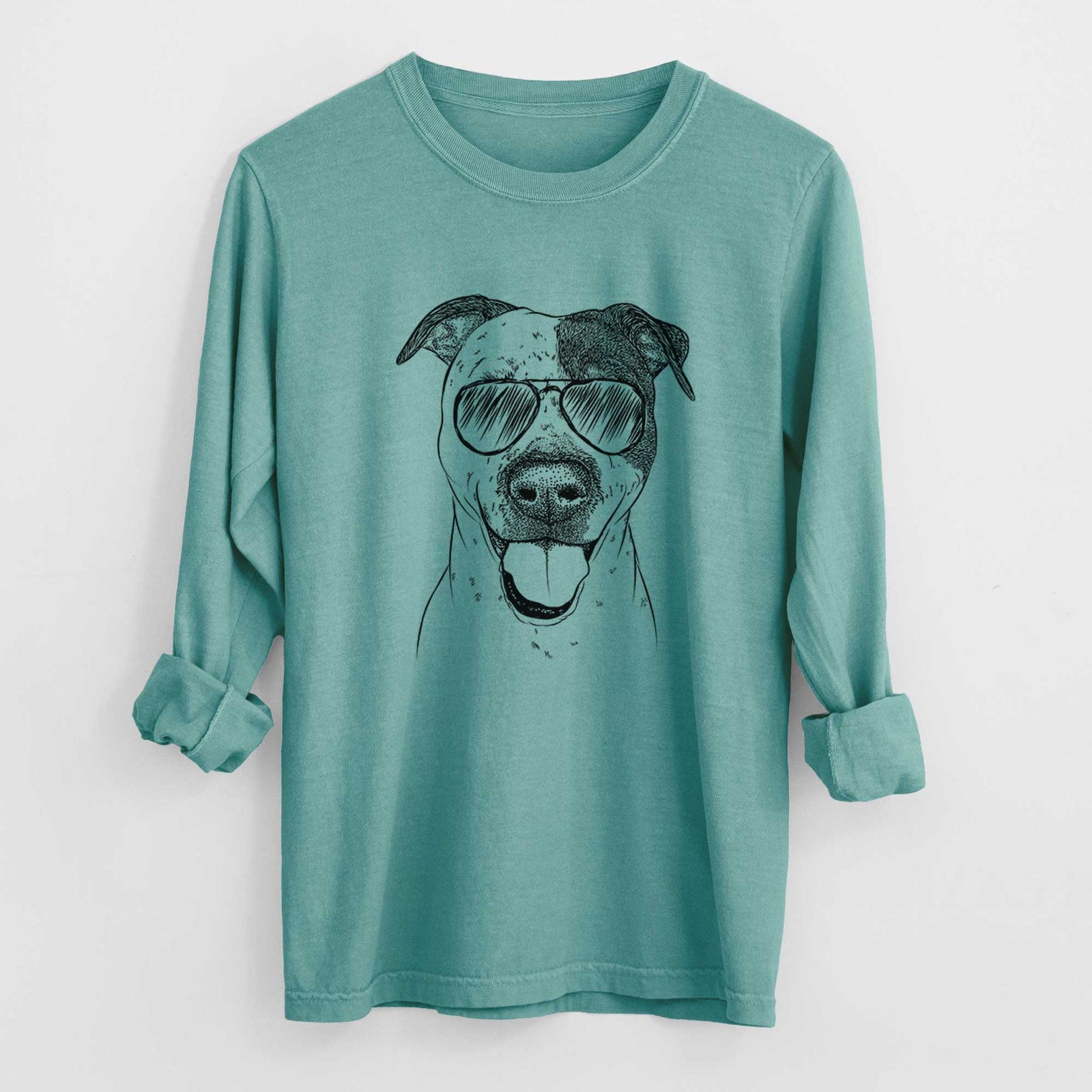 Aviators Simon the Mixed Breed - Heavyweight 100% Cotton Long Sleeve