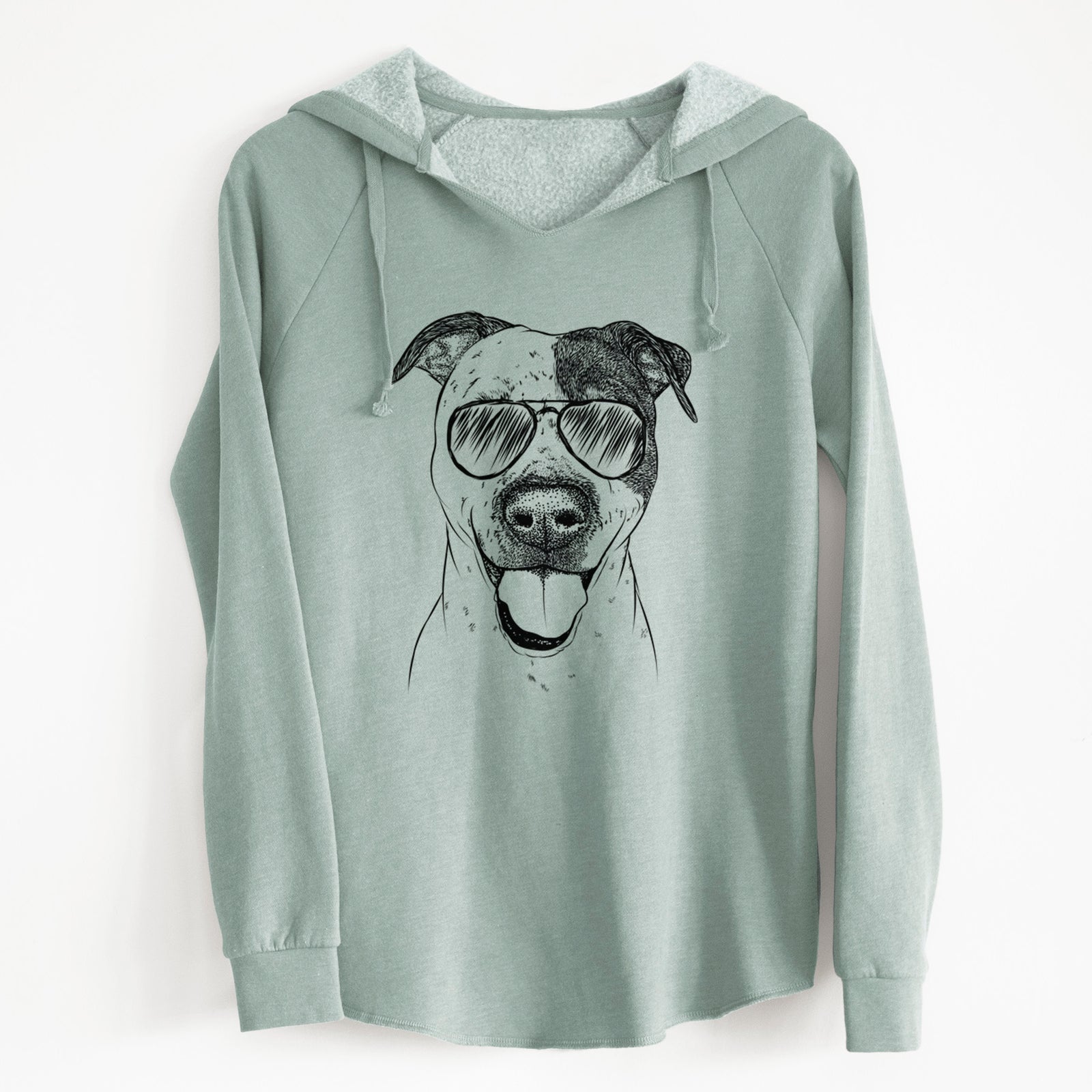 Aviator Simon the Mixed Breed - Cali Wave Hooded Sweatshirt
