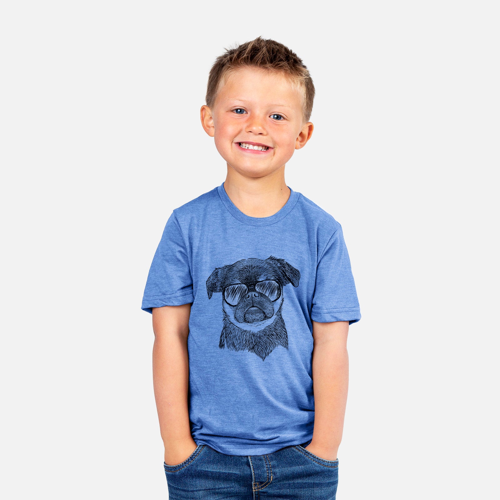 Aviator Simone the Brussels Griffon - Kids/Youth/Toddler Shirt