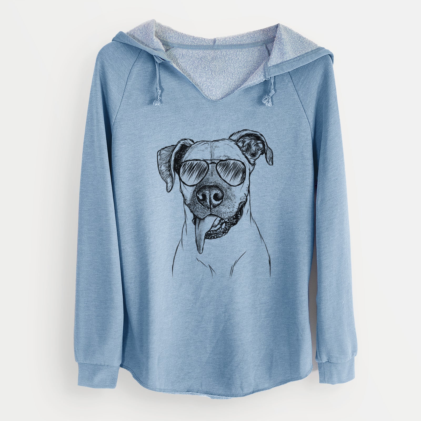 Aviator Sir Jake the Boxer - Cali Wave Hooded Sweatshirt