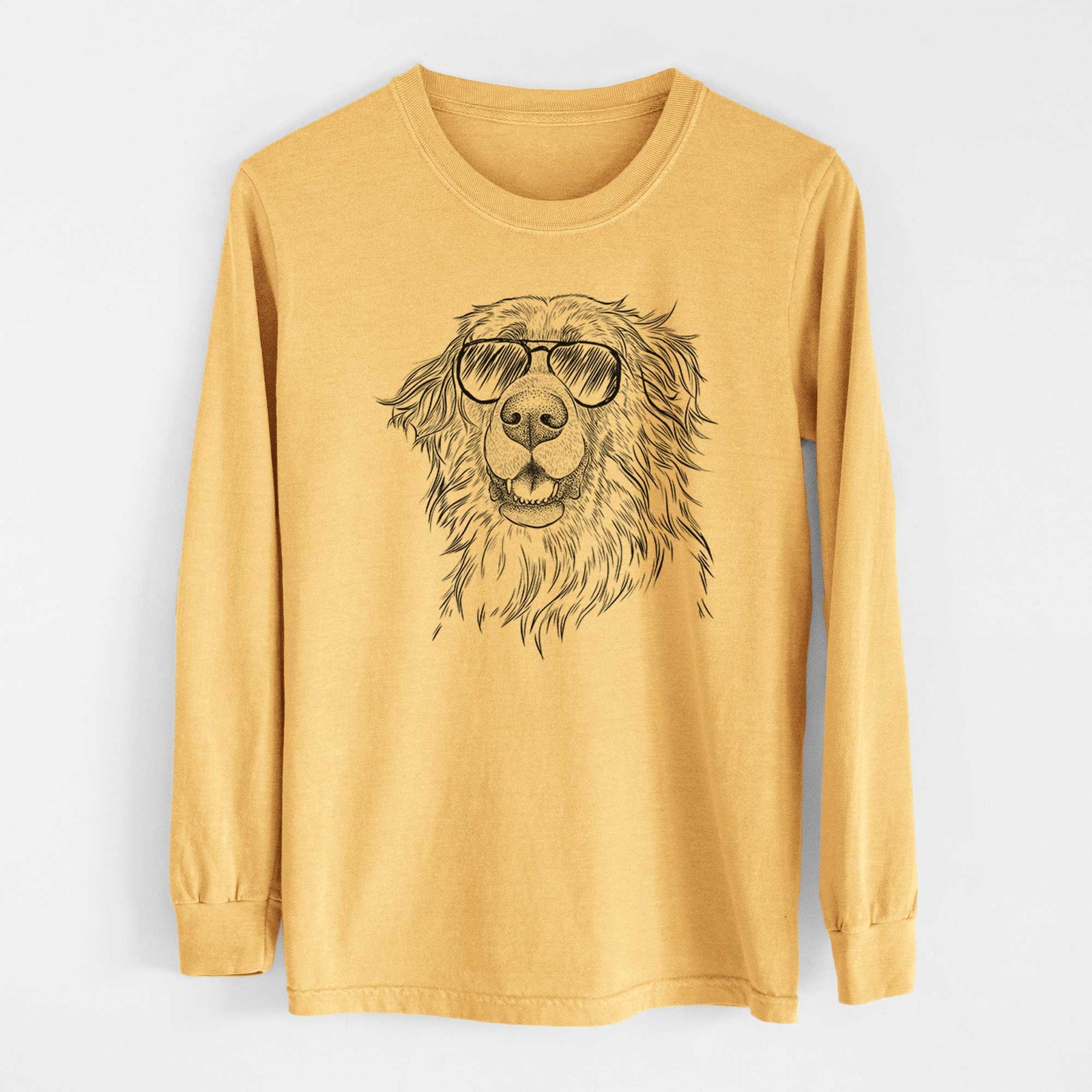 Aviators Siri the Leonberger - Heavyweight 100% Cotton Long Sleeve