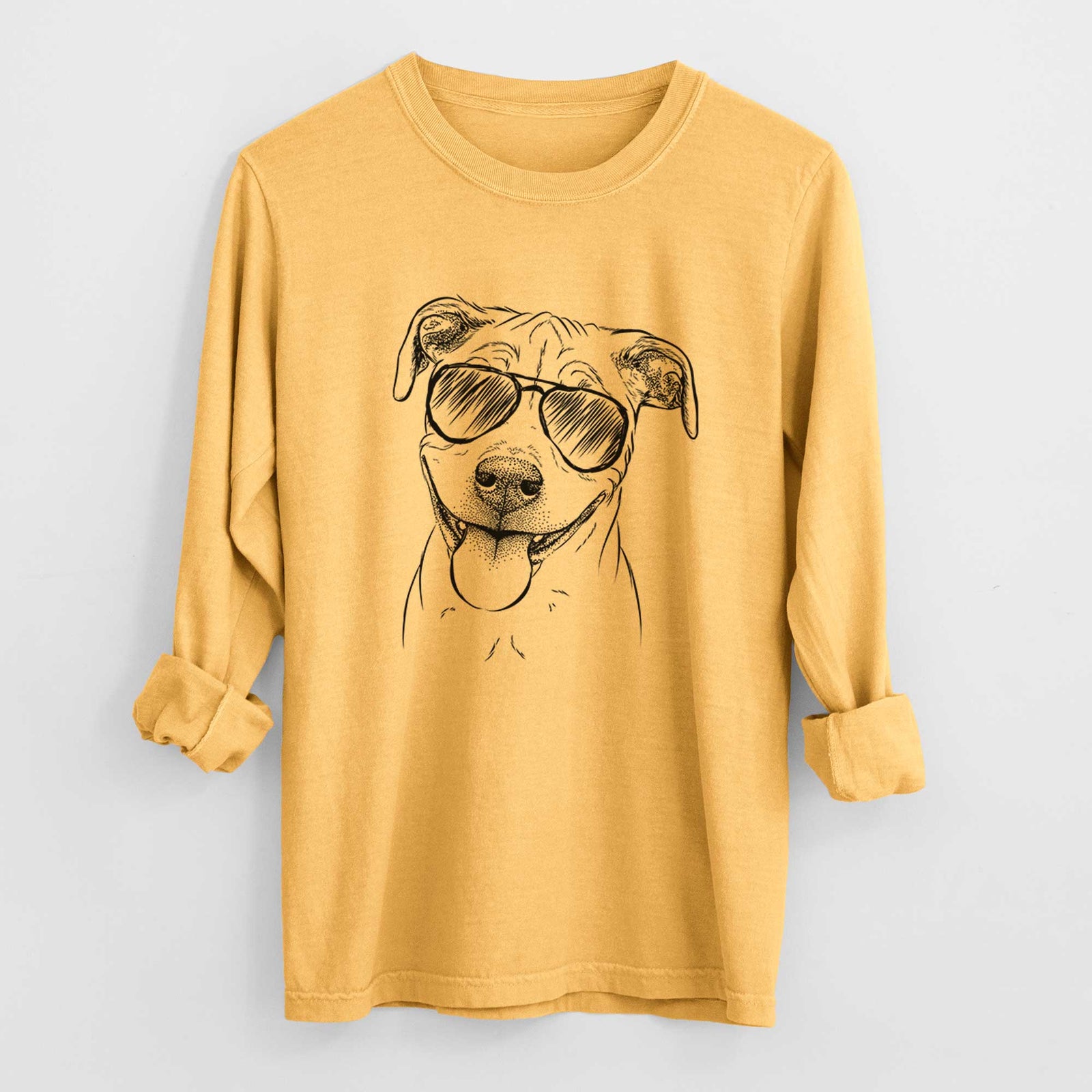 Aviators Skye the Pitweiler - Heavyweight 100% Cotton Long Sleeve
