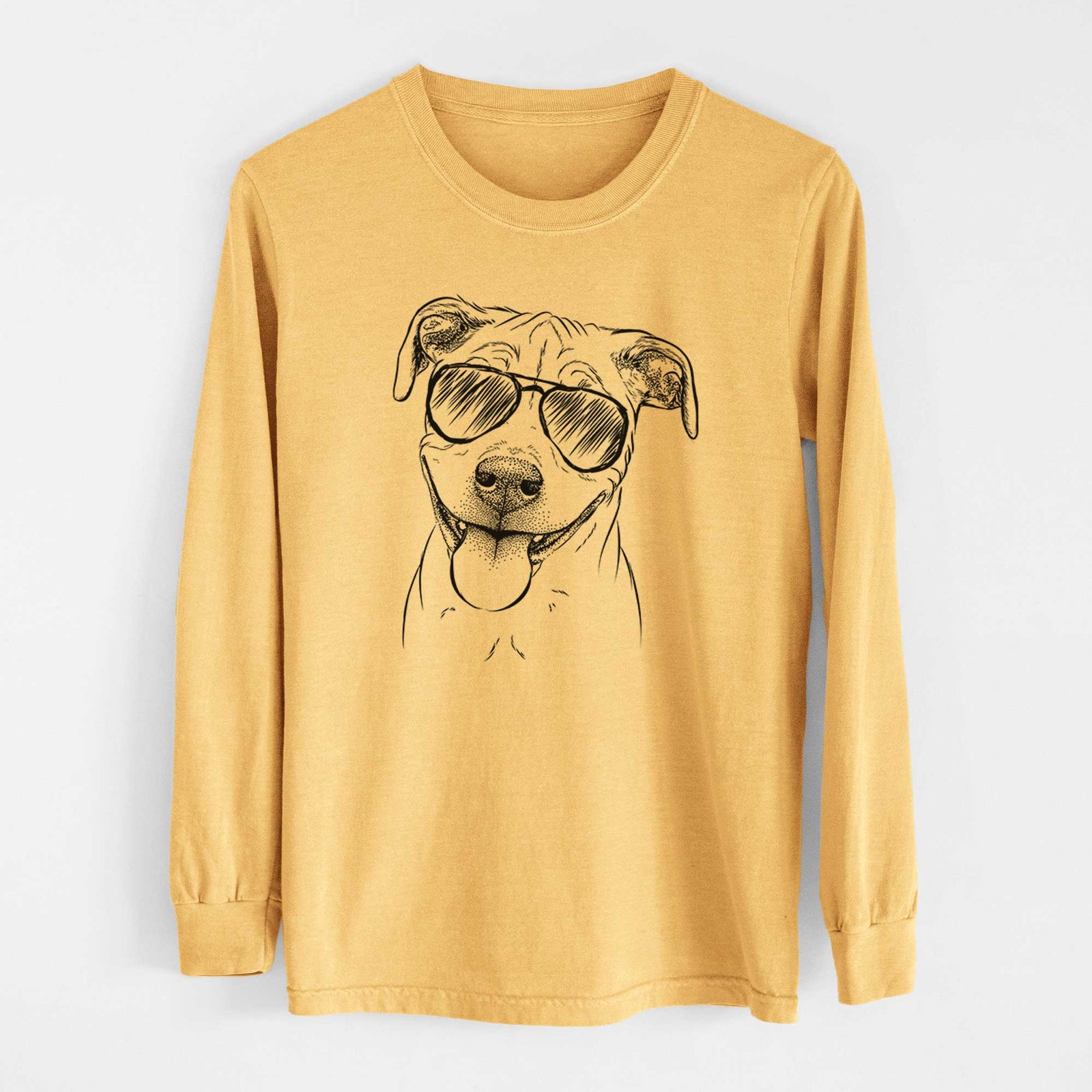 Aviators Skye the Pitweiler - Heavyweight 100% Cotton Long Sleeve