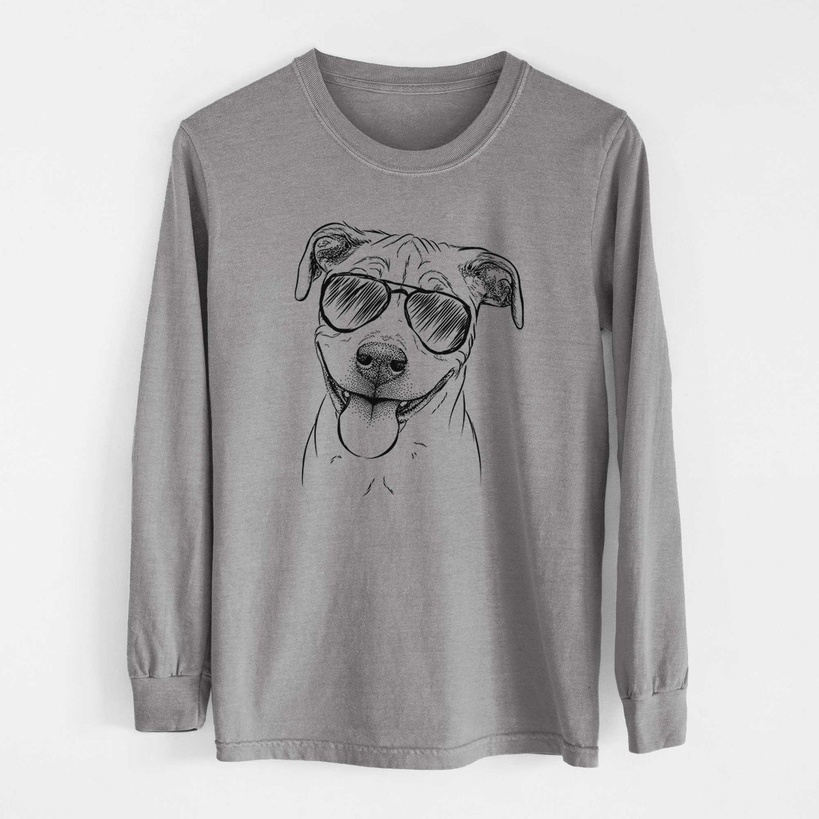 Aviators Skye the Pitweiler - Heavyweight 100% Cotton Long Sleeve