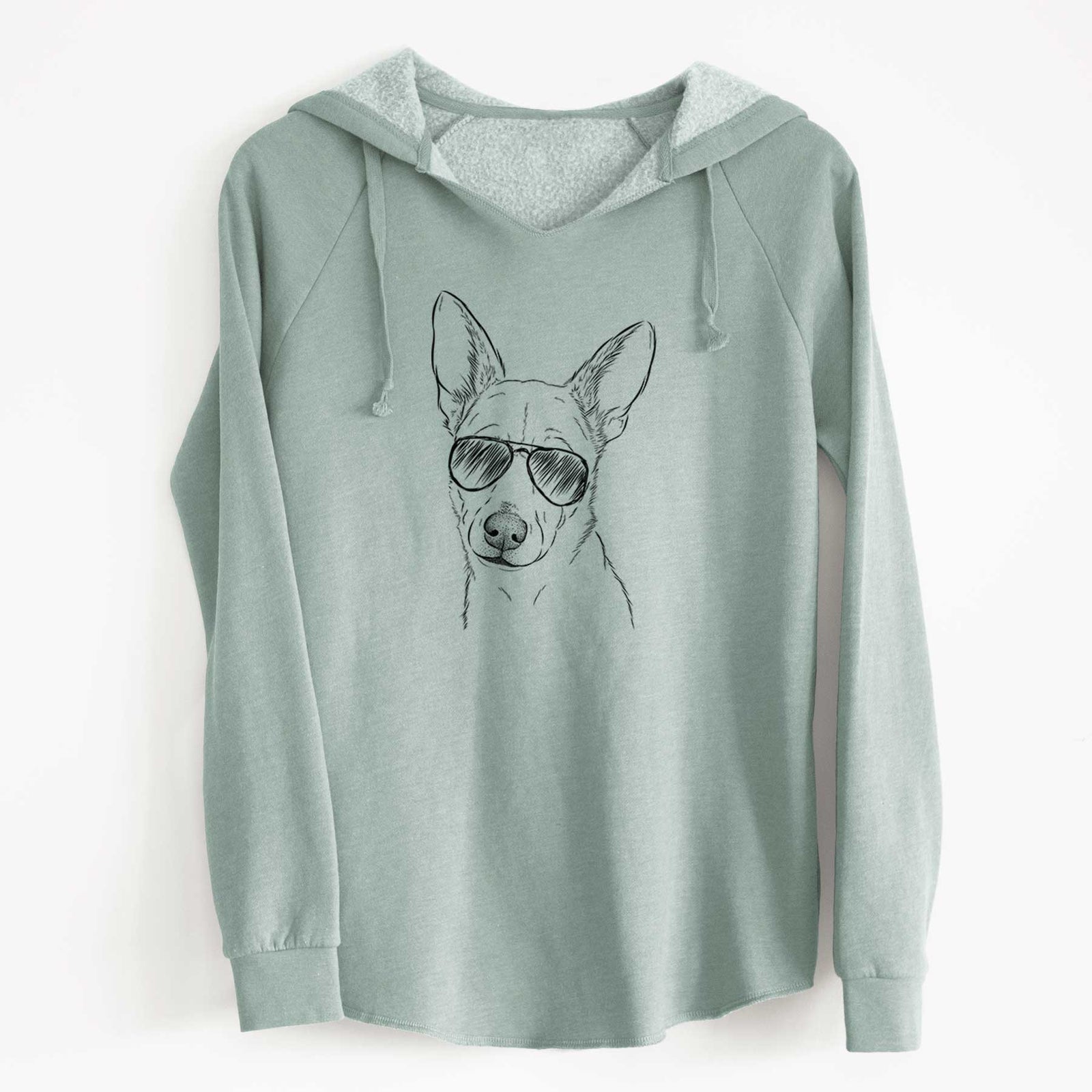 Aviator Sooner the Huskimo - Cali Wave Hooded Sweatshirt