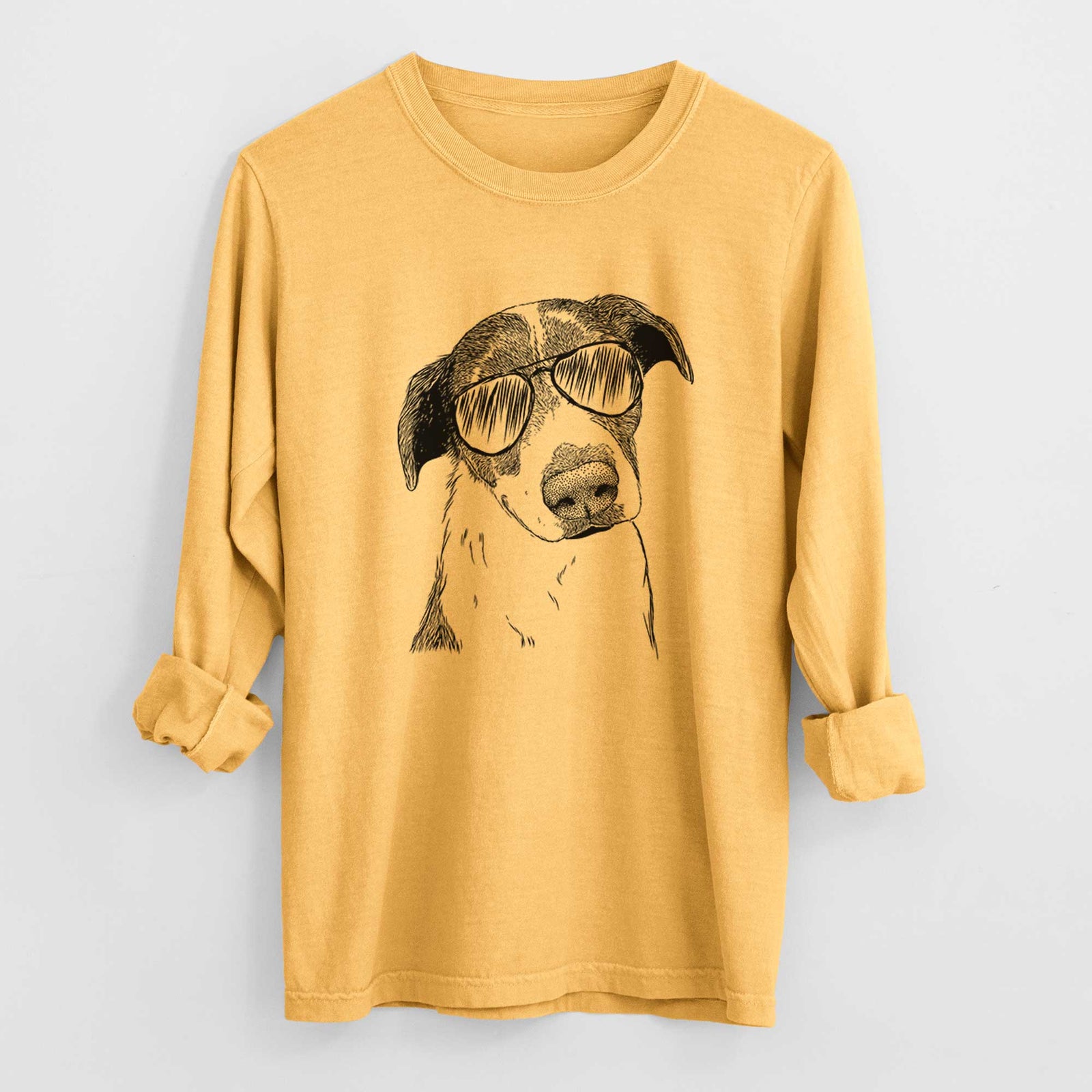 Aviators Sophia the Mixed Breed - Heavyweight 100% Cotton Long Sleeve