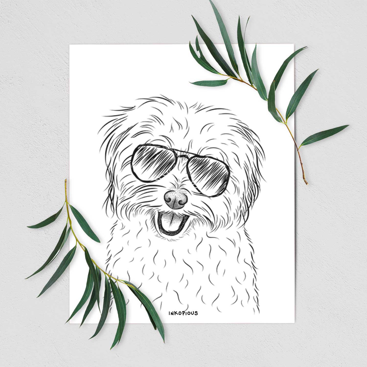 Sophie Quinn the Havanese Art Print