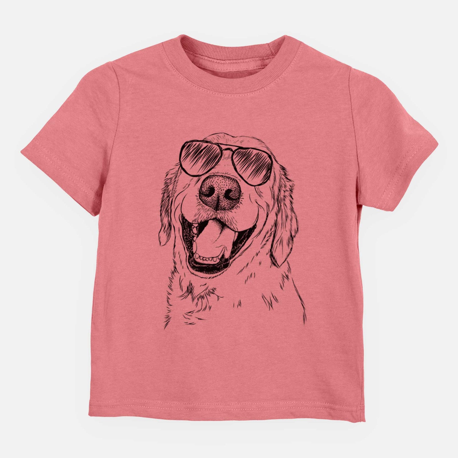 Aviator Spanky the Golden Retriever - Kids/Youth/Toddler Shirt