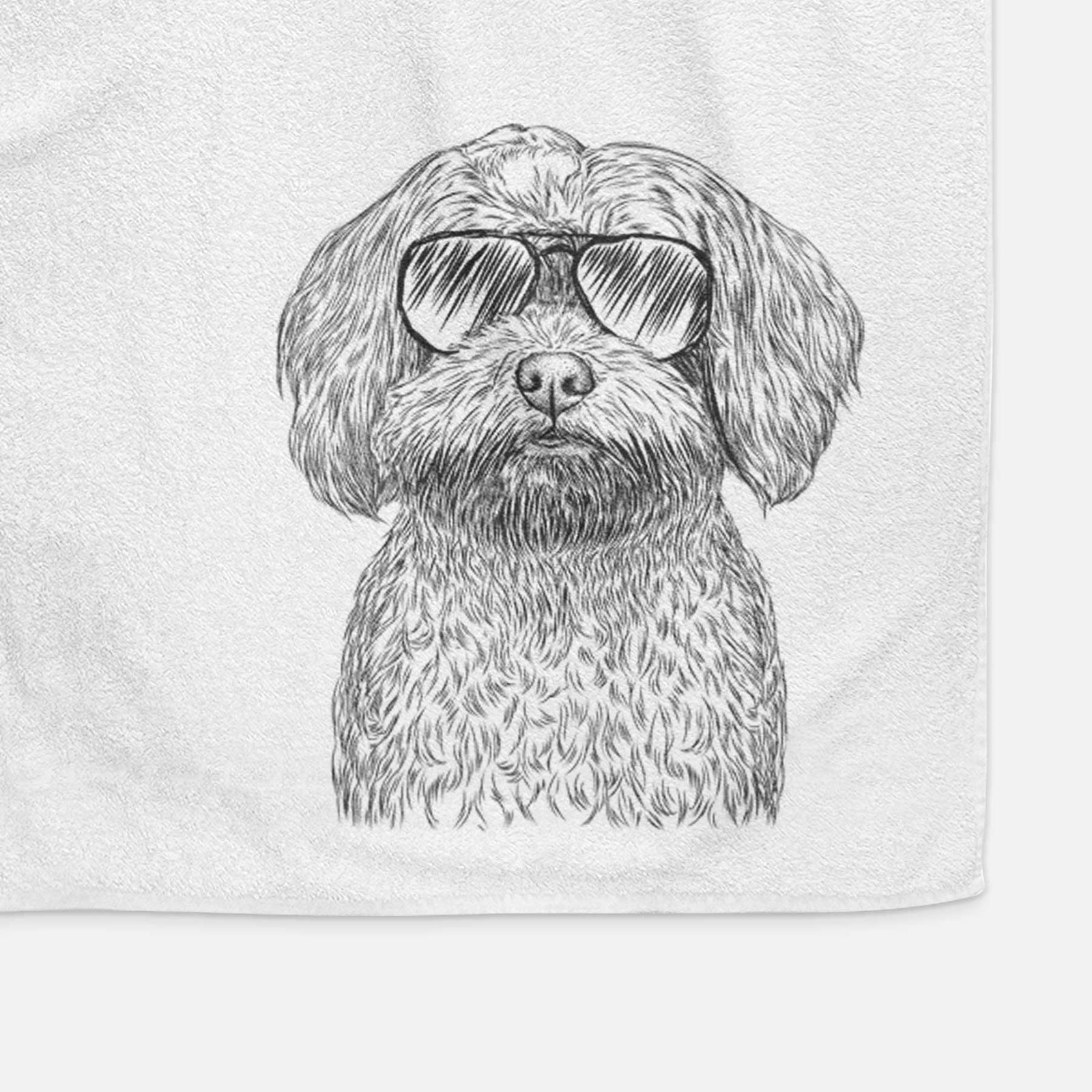 Stella the Shih Tzu Mix Decorative Hand Towel