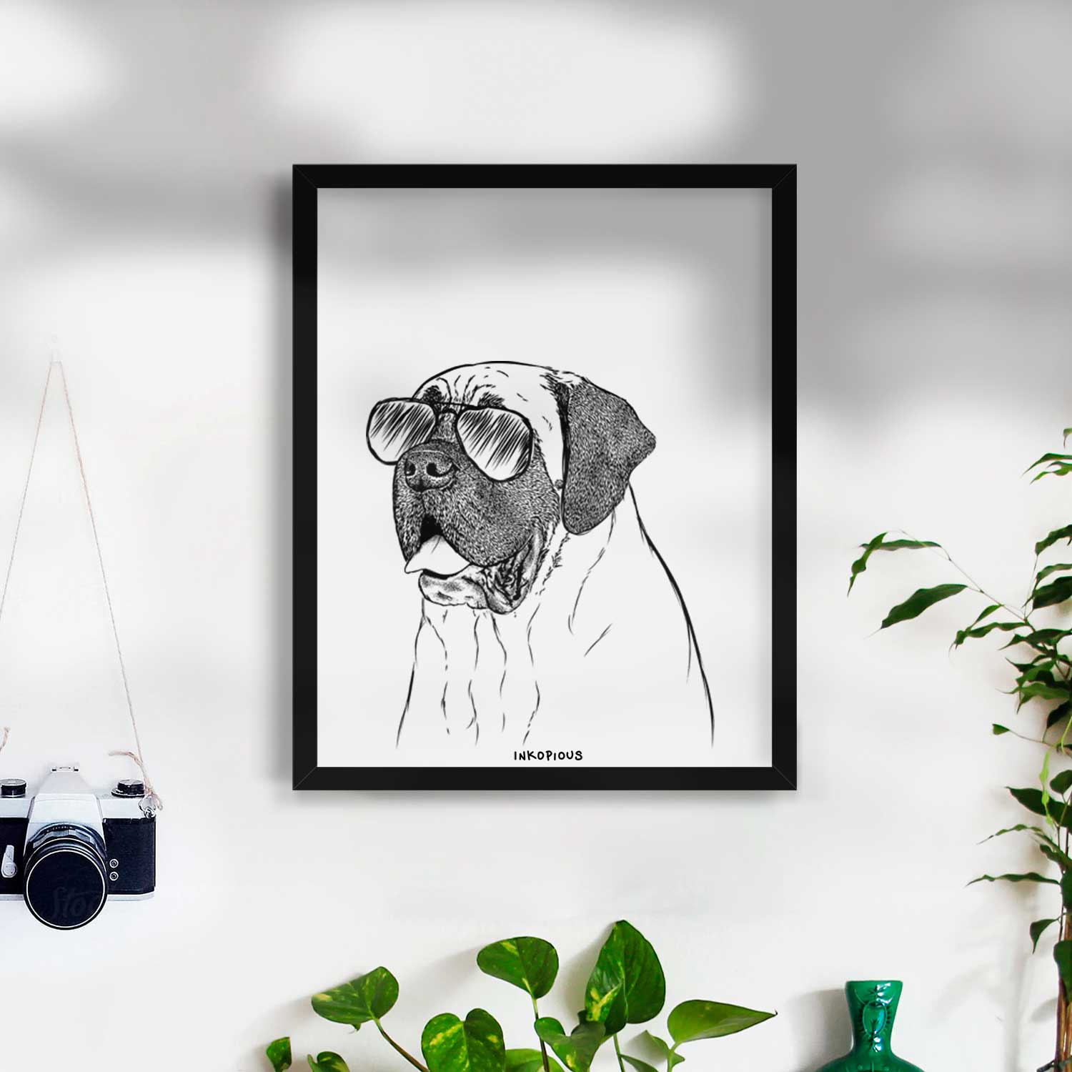 Sterling the English Mastiff Art Print