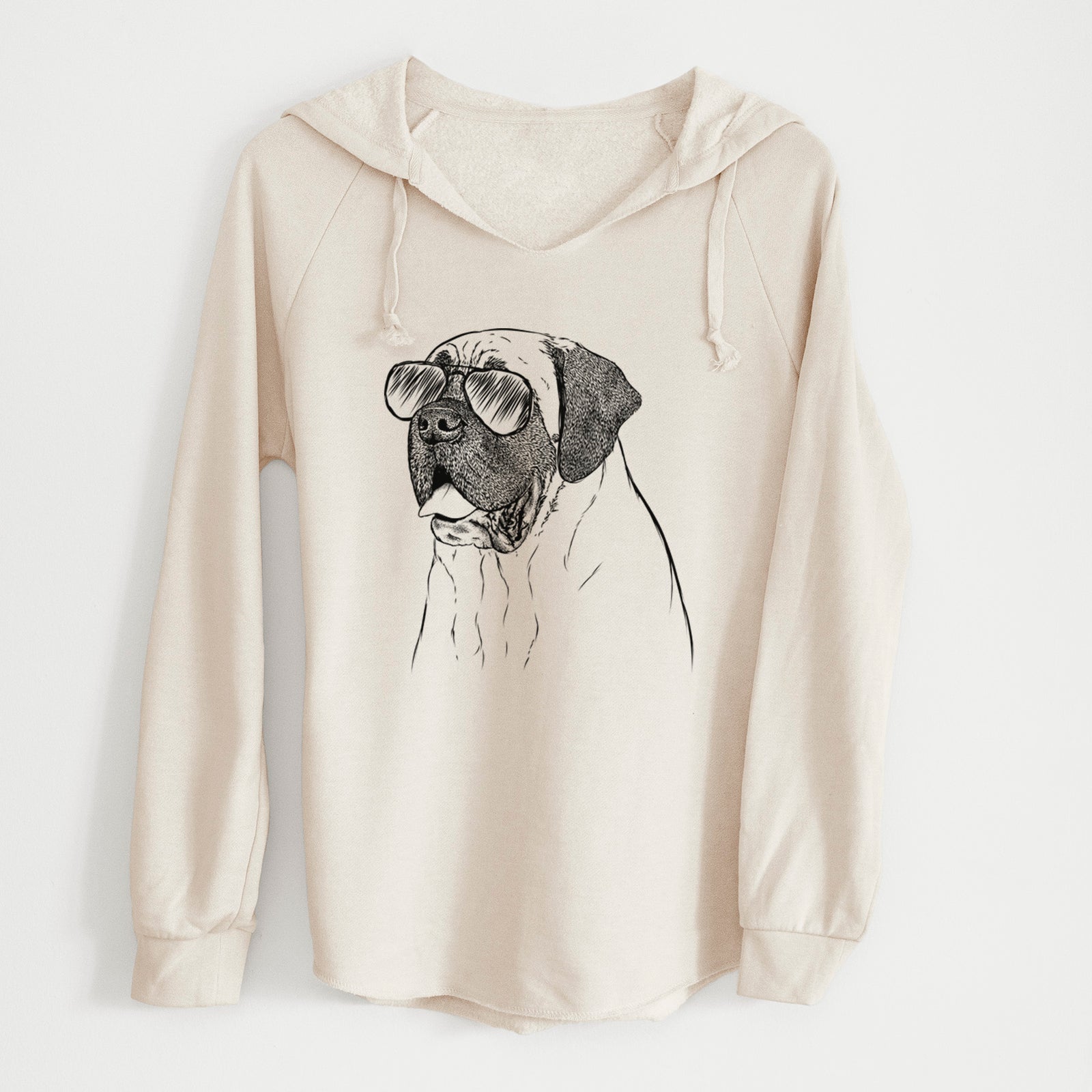 Aviator Sterling the English Mastiff - Cali Wave Hooded Sweatshirt