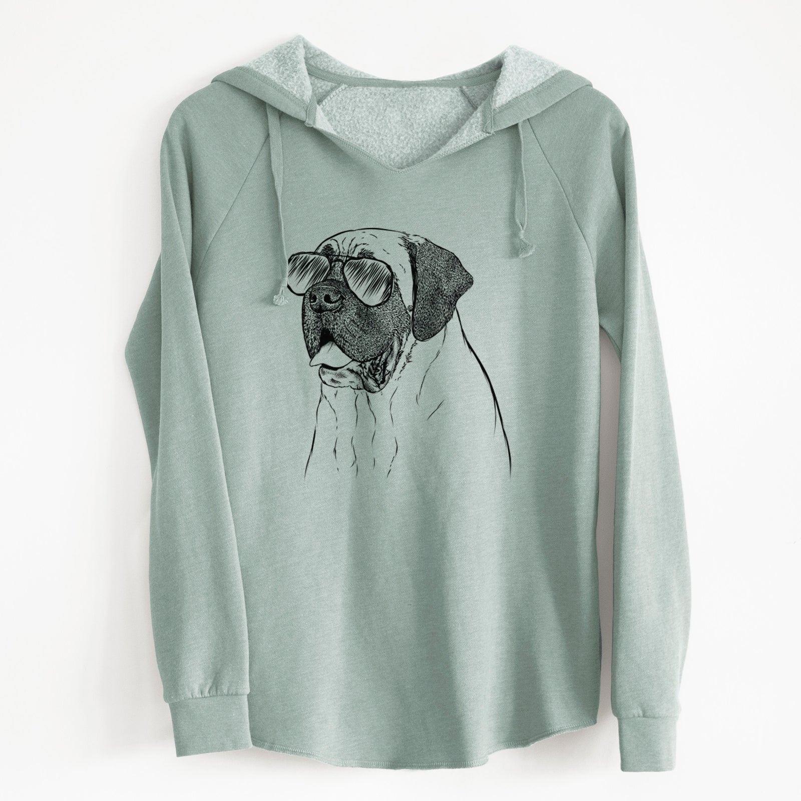 Aviator Sterling the English Mastiff - Cali Wave Hooded Sweatshirt