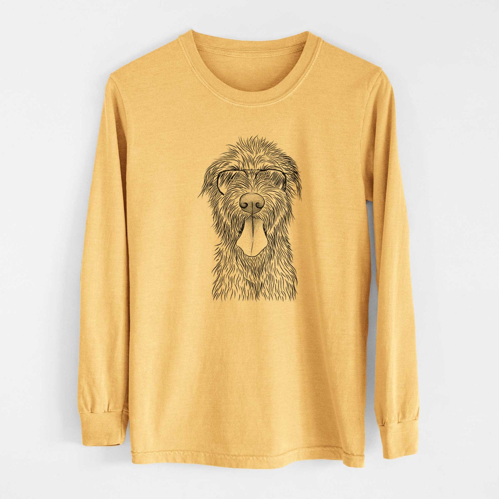 Aviators Sullivan the Irish Wolfhound - Heavyweight 100% Cotton Long Sleeve