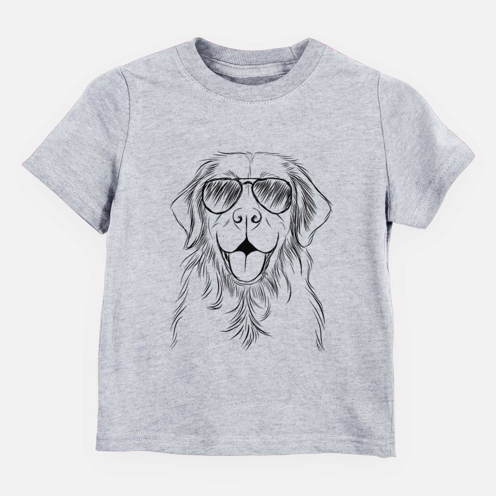 Aviator Sunny the Golden Retriever - Kids/Youth/Toddler Shirt