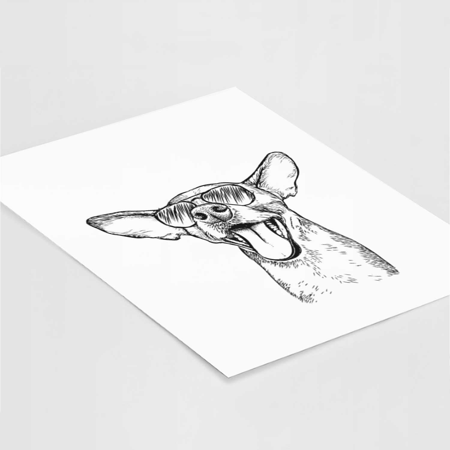 Sweet Bailey the Chihuahua Mix Art Print