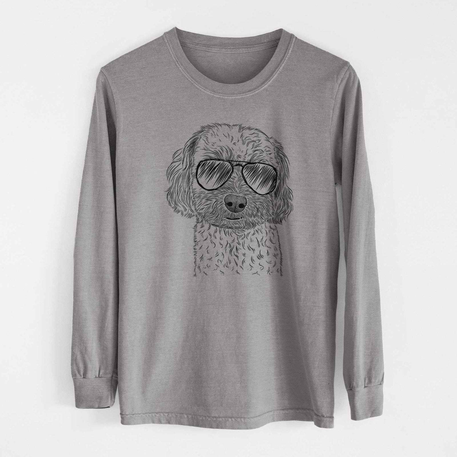 Aviators Sweet George the Mixed Breed - Heavyweight 100% Cotton Long Sleeve