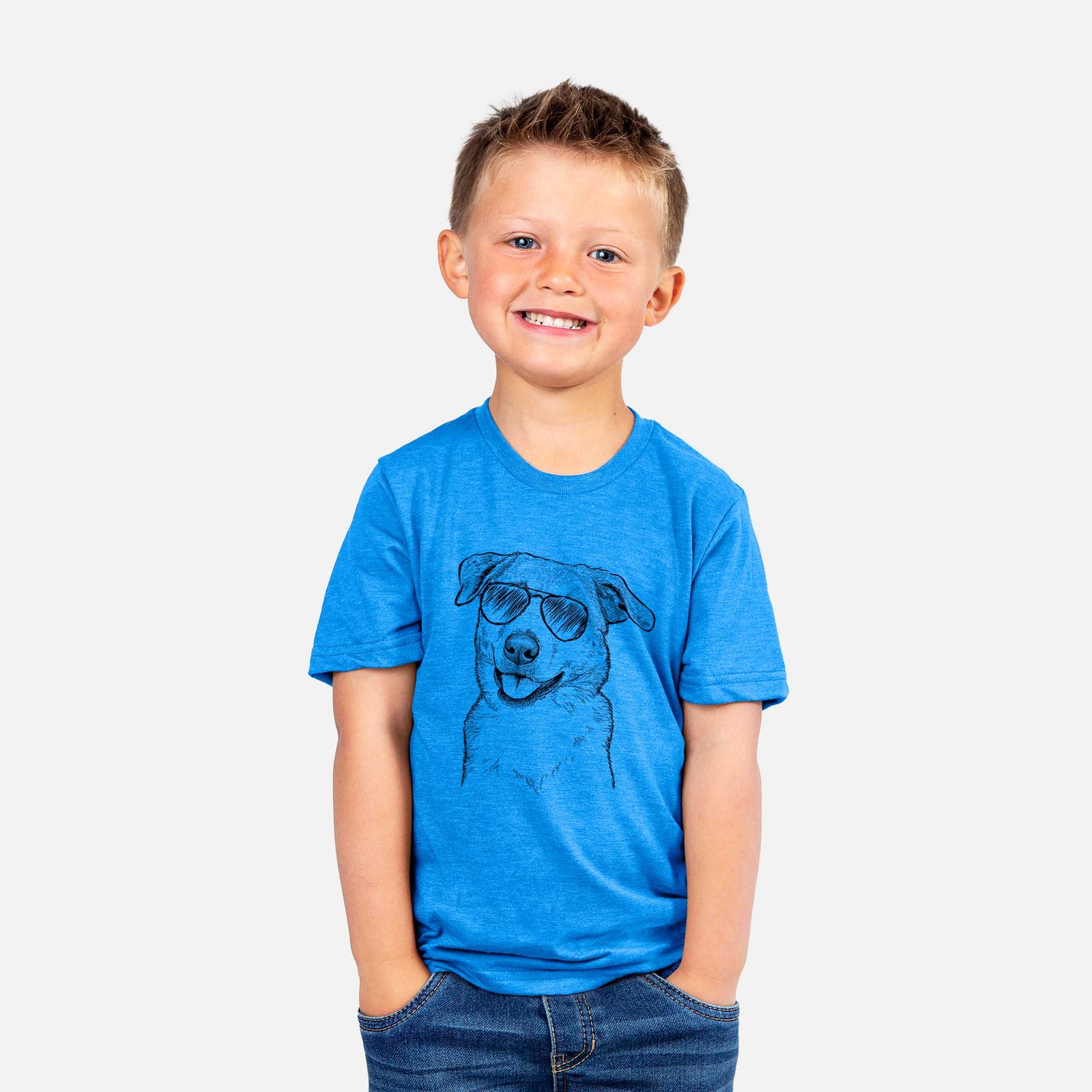 Aviator Sydney the Great Pyrenees Mix - Kids/Youth/Toddler Shirt