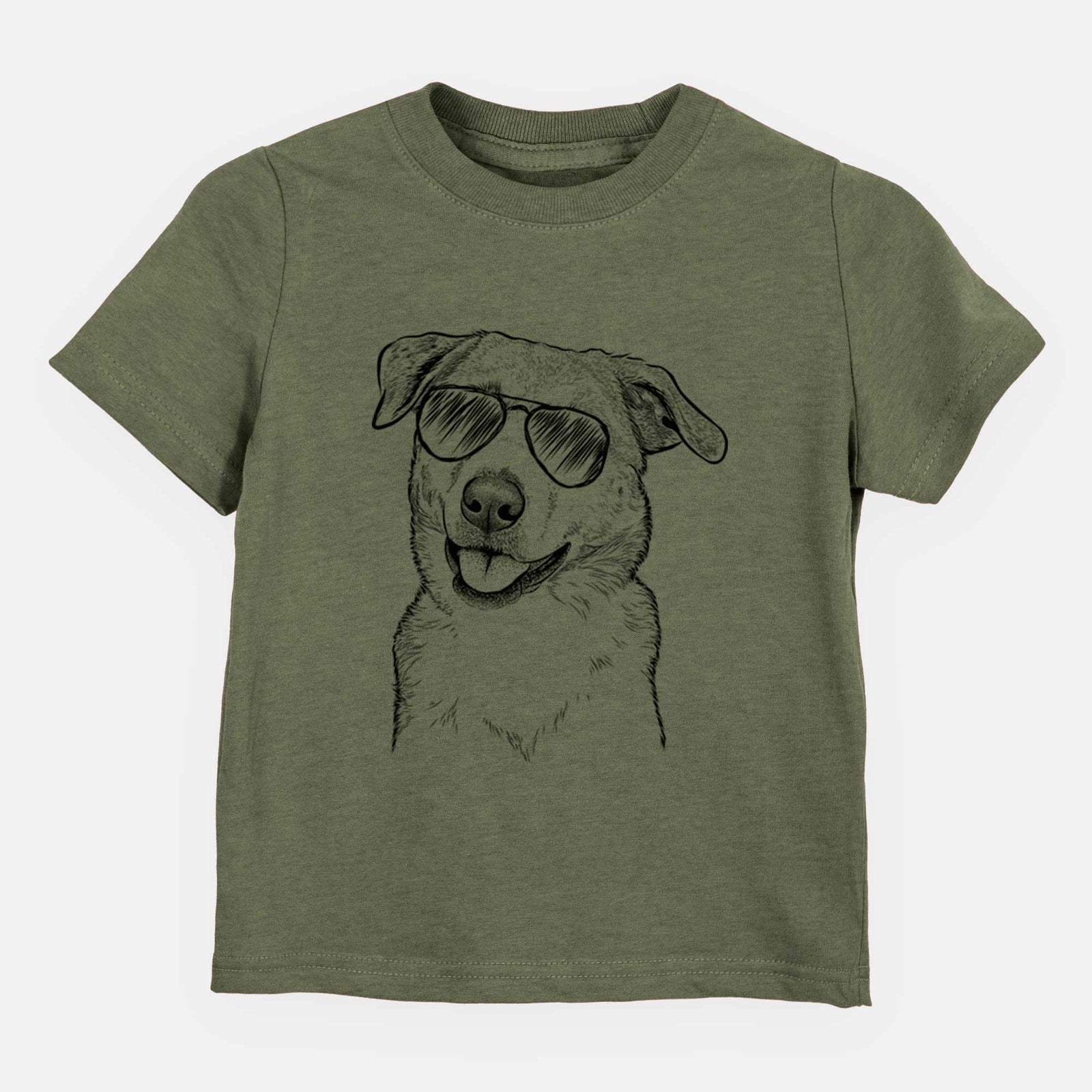 Aviator Sydney the Great Pyrenees Mix - Kids/Youth/Toddler Shirt
