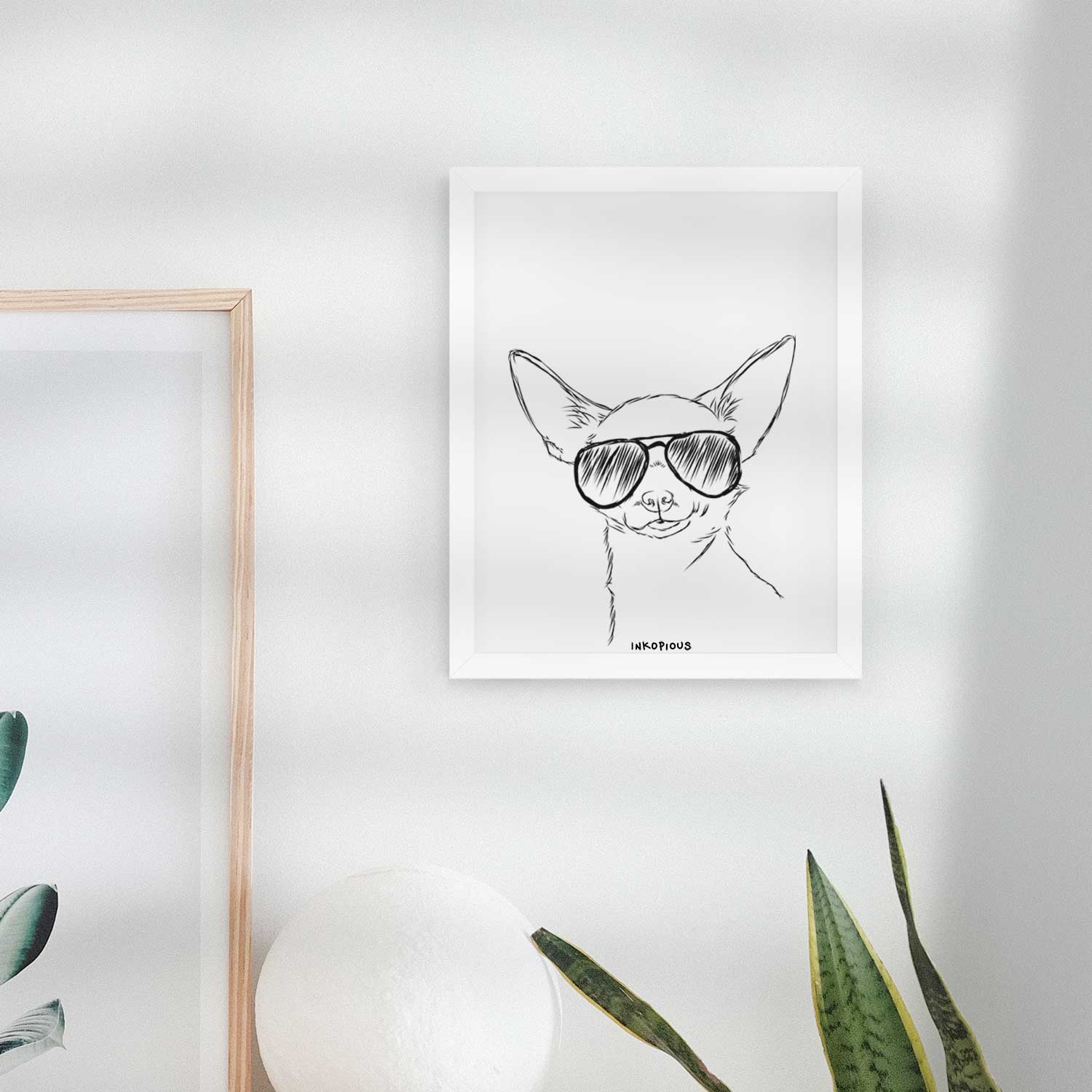 Tabitha the Chihuahua Art Print