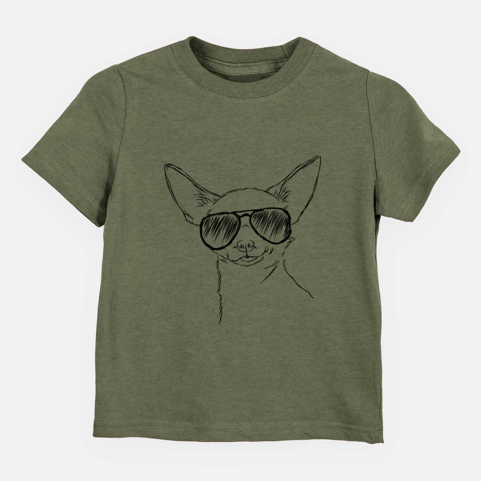 Aviator Tabitha the Chihuahua - Kids/Youth/Toddler Shirt